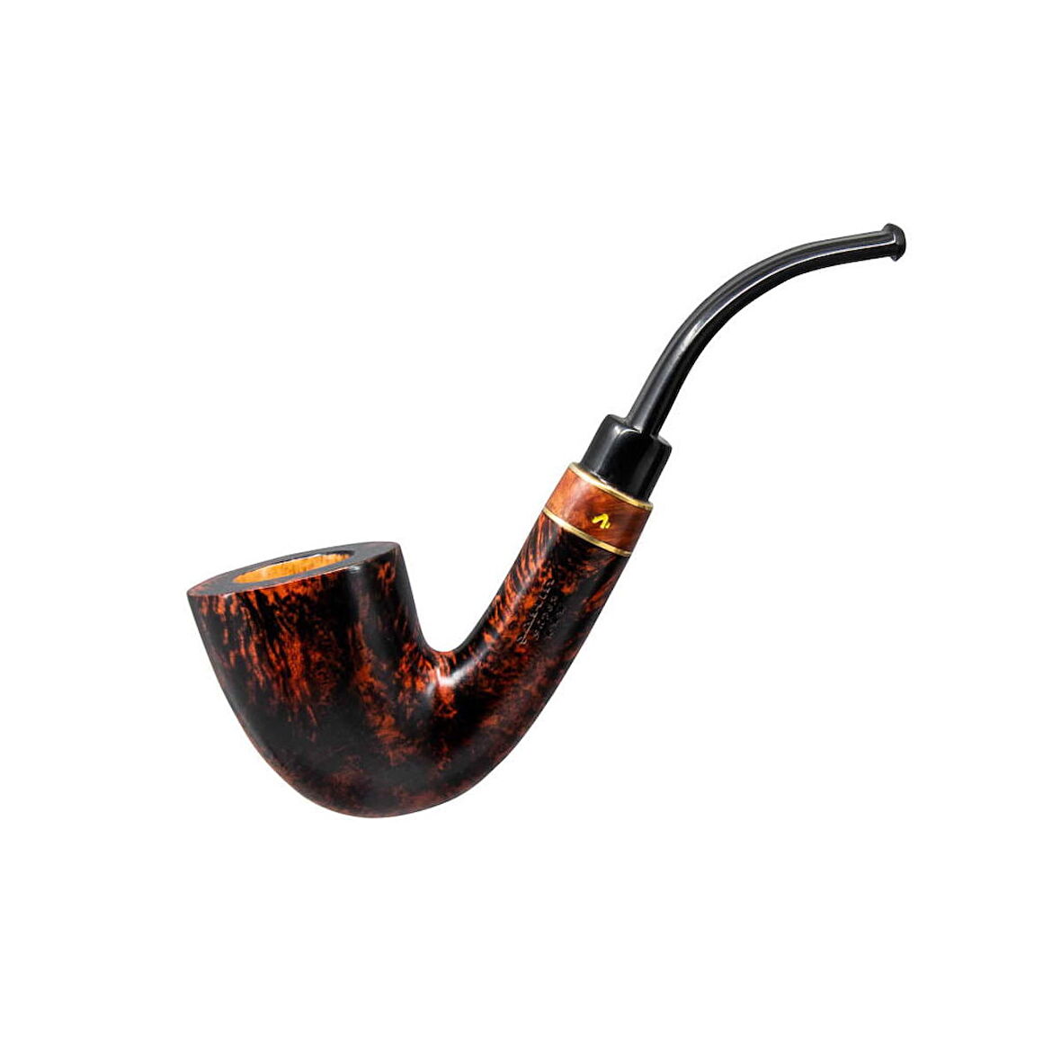 Şahin Üç Yıldız 440 9mm. Filtreli Ebonit Saplı Pipo (237615)