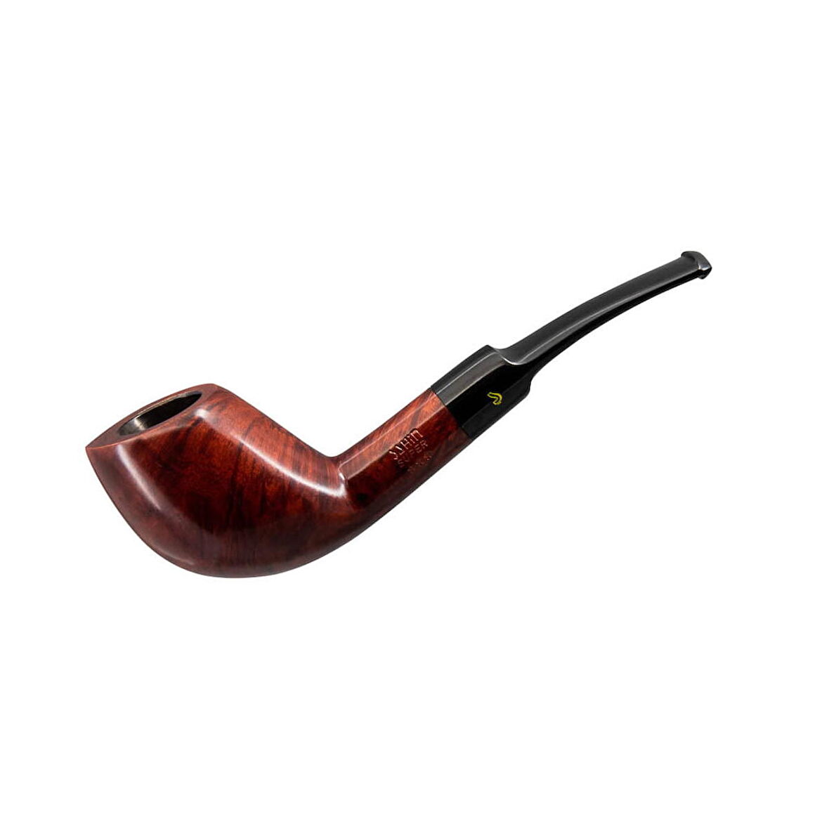 Şahin Üç Yıldız 610 9mm. Filtreli Ebonit Saplı Pipo (237685)