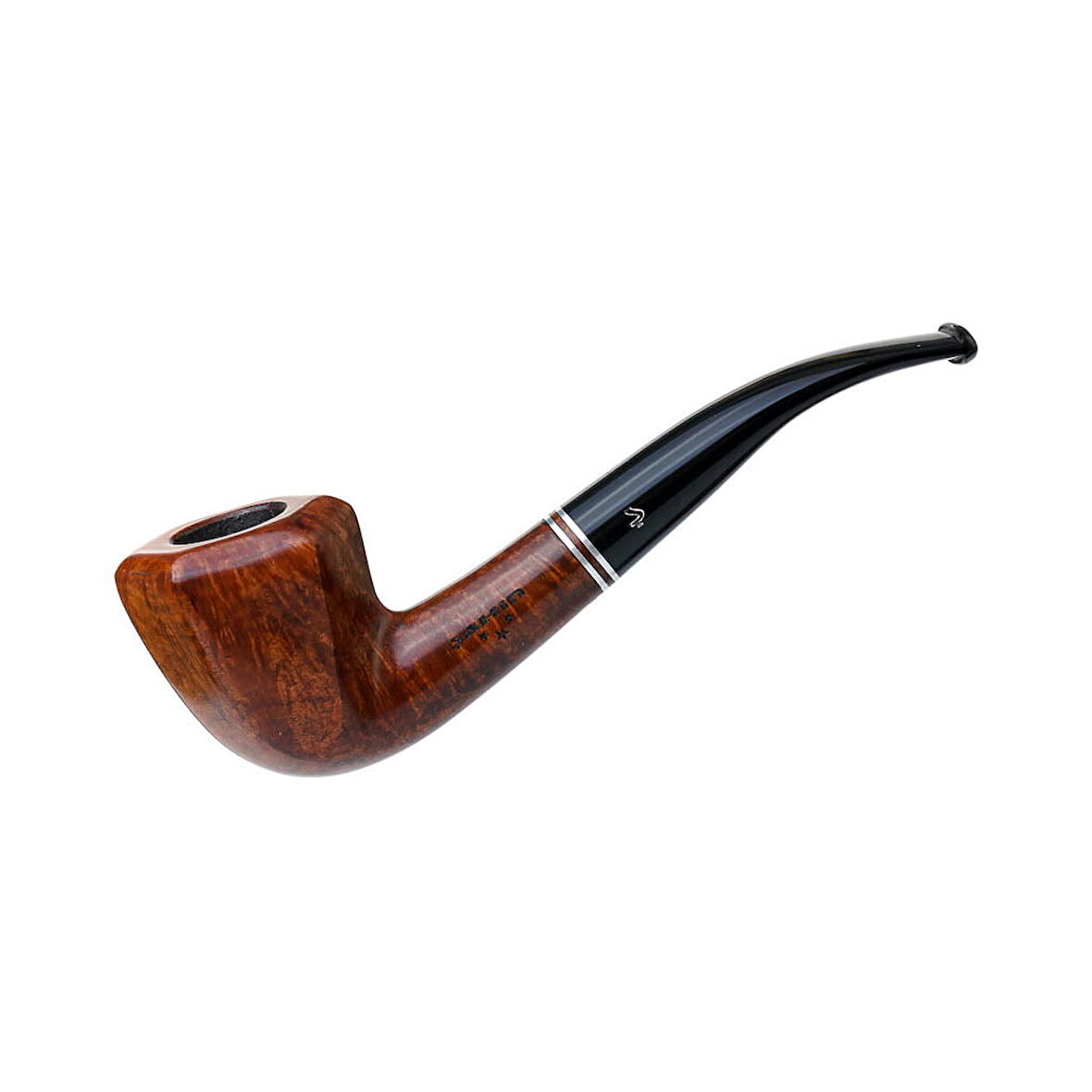 Şahin Üç Yıldız 225 9mm. Filtreli Akrilik Saplı Pipo (237875)