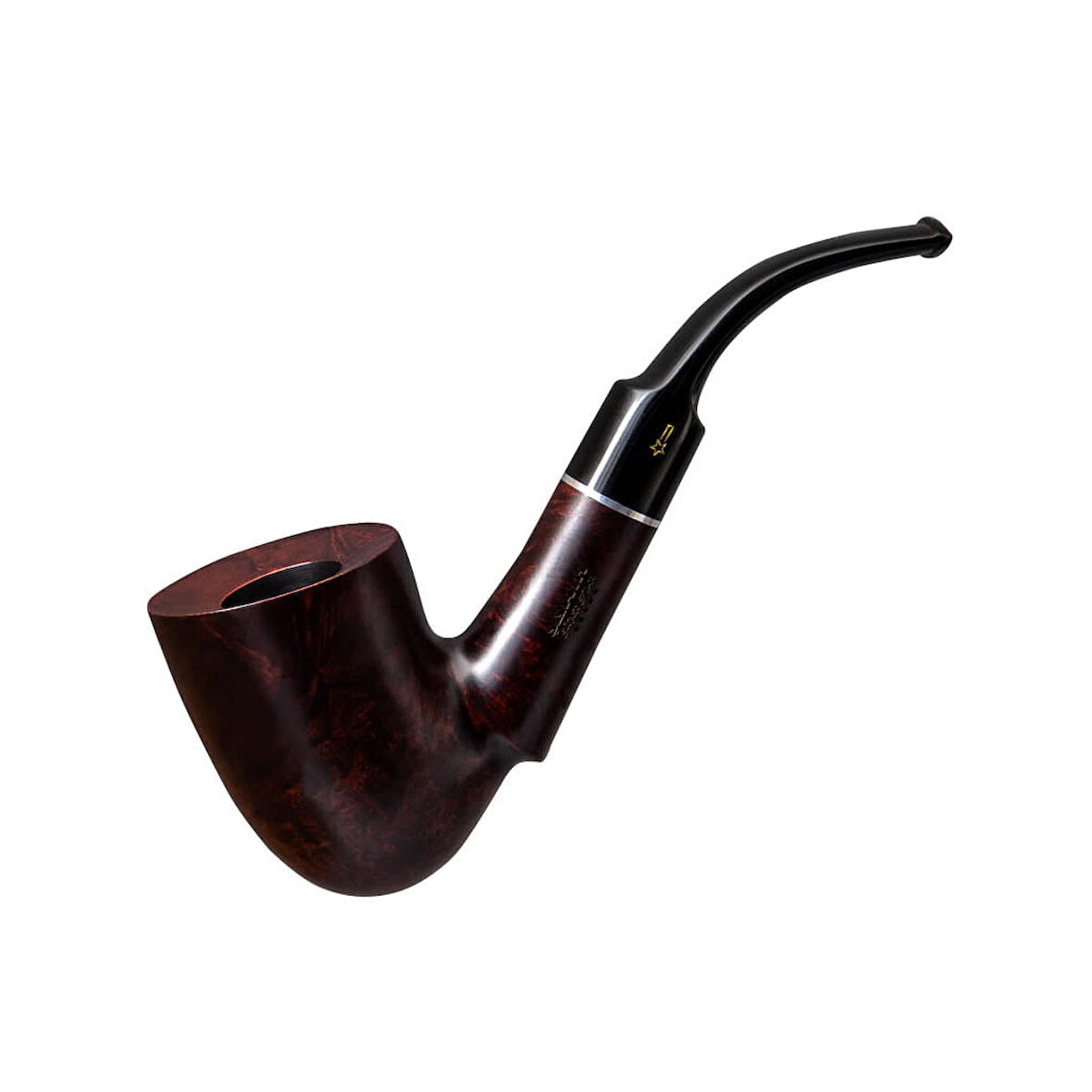 Şahin Kuyruklu Yıldız 874 9mm. Filtreli Ebonit Saplı Pipo (238010)