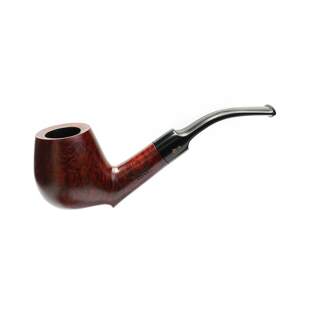 Şahin Kuyruklu Yıldız 876 9mm. Filtreli Ebonit Saplı Pipo (238023)
