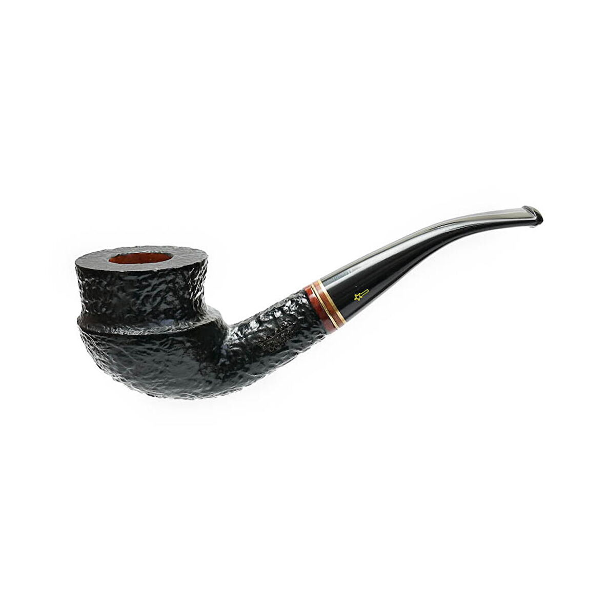 Şahin Kuyruklu Yıldız 610 9mm. Filtreli Ebonit Saplı Pipo (238034)