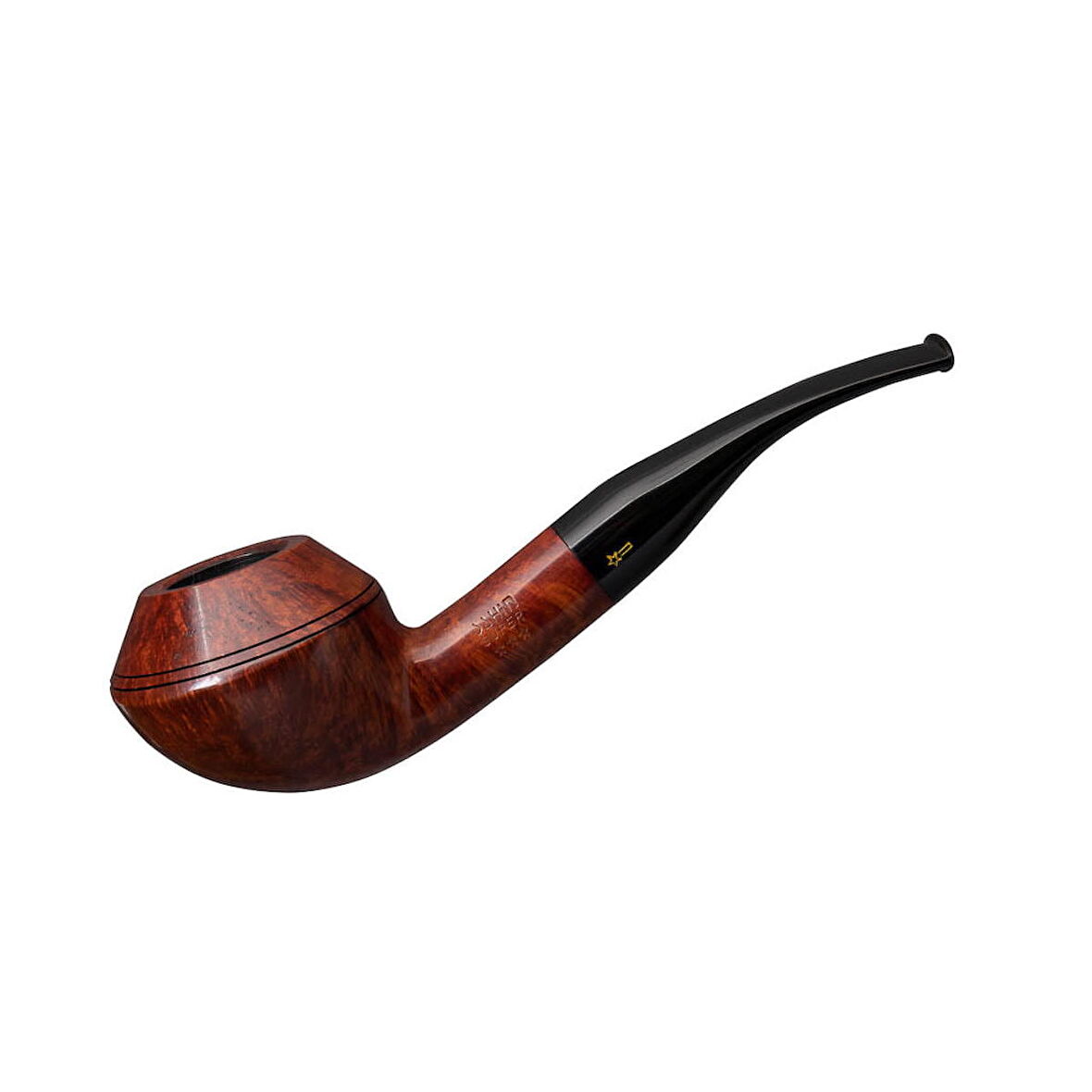 Şahin Kuyruklu Yıldız 640 9mm. Filtreli Ebonit Saplı Pipo (238045)