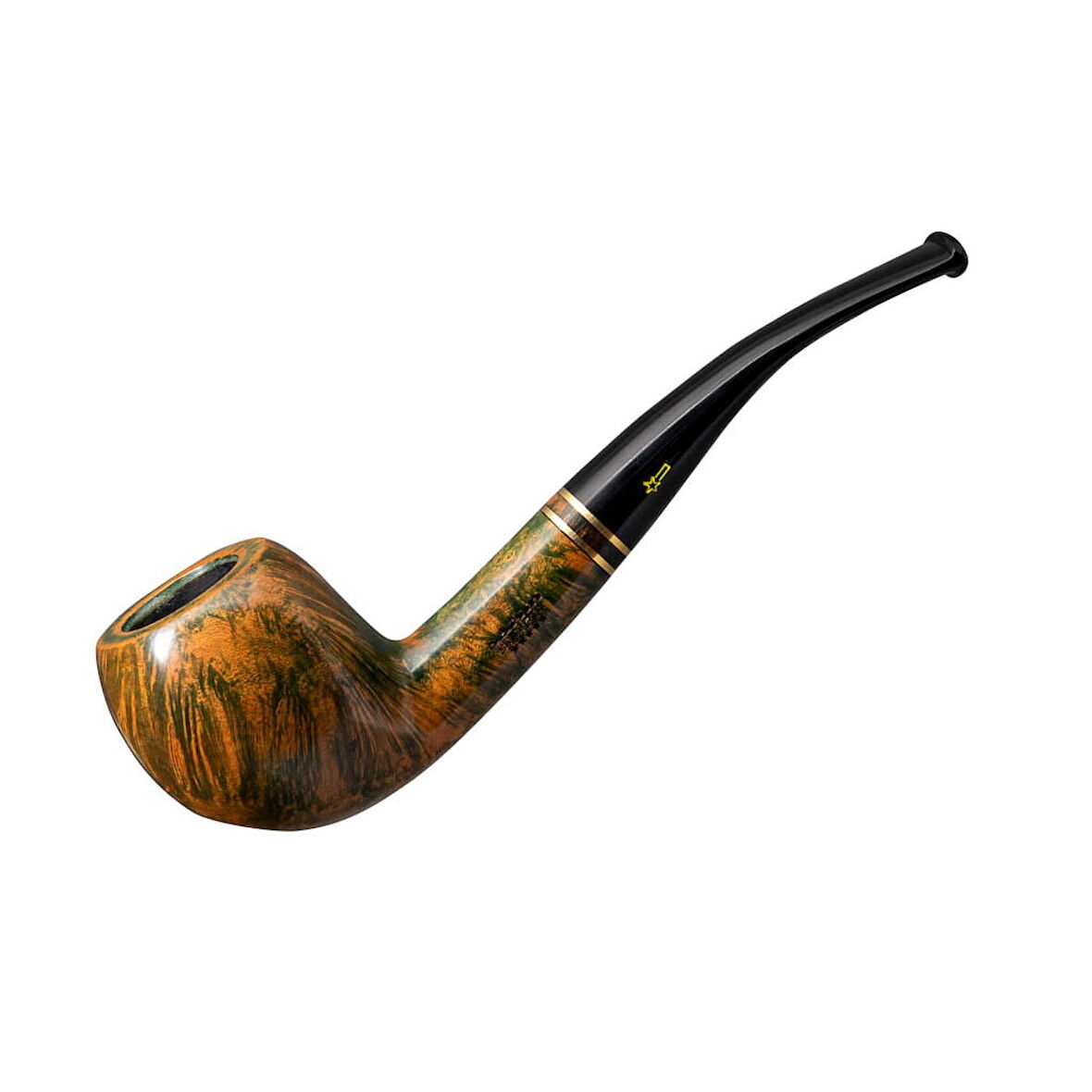 Şahin Kuyruklu Yıldız 370 9mm. Filtreli Ebonit Saplı Pipo (238216)