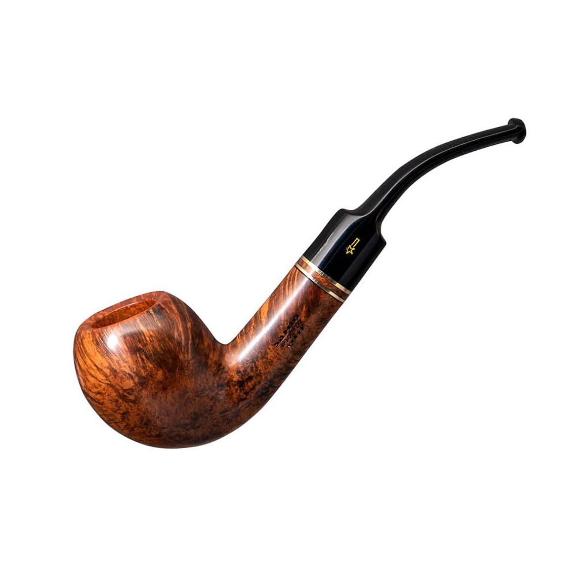Şahin Kuyruklu Yıldız 218 9mm. Filtreli Ebonit Saplı Pipo (238255)