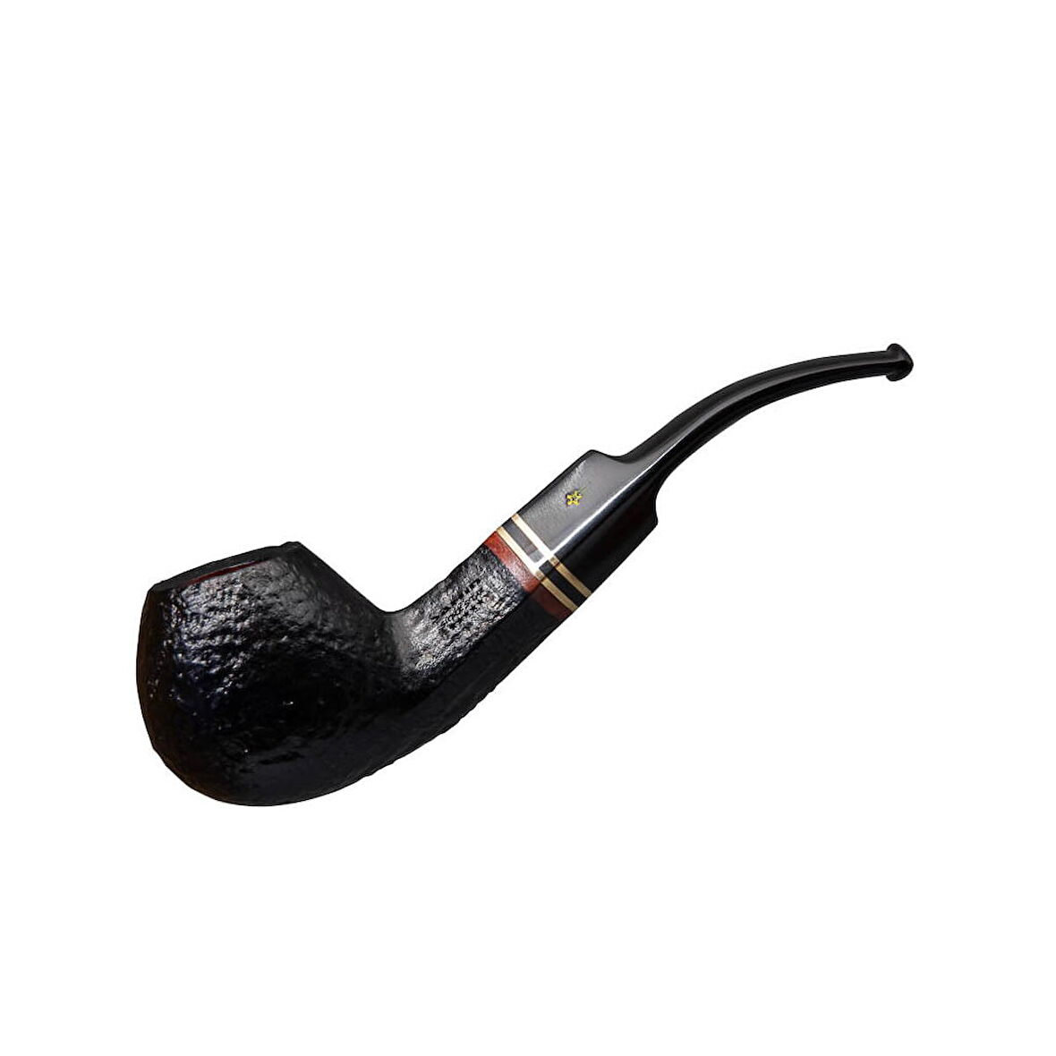 Şahin Kuyruklu Yıldız 726 9mm. Filtreli Ebonit Saplı Pipo (238262)