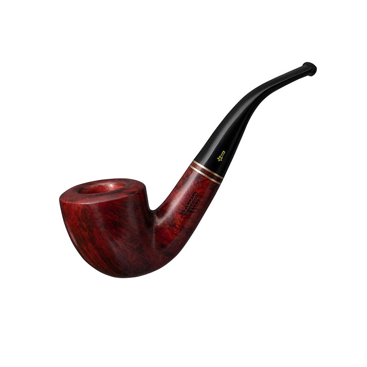 Şahin Kuyruklu Yıldız 765 9mm. Filtreli Ebonit Saplı Pipo (238361)