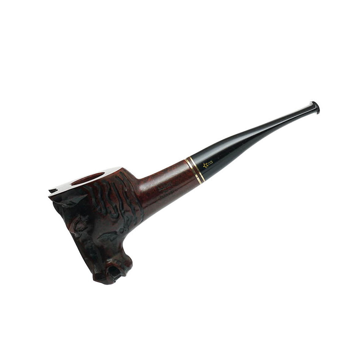 Şahin Hand Made 9mm. Filtreli Ebonit Saplı Pipo (239600)