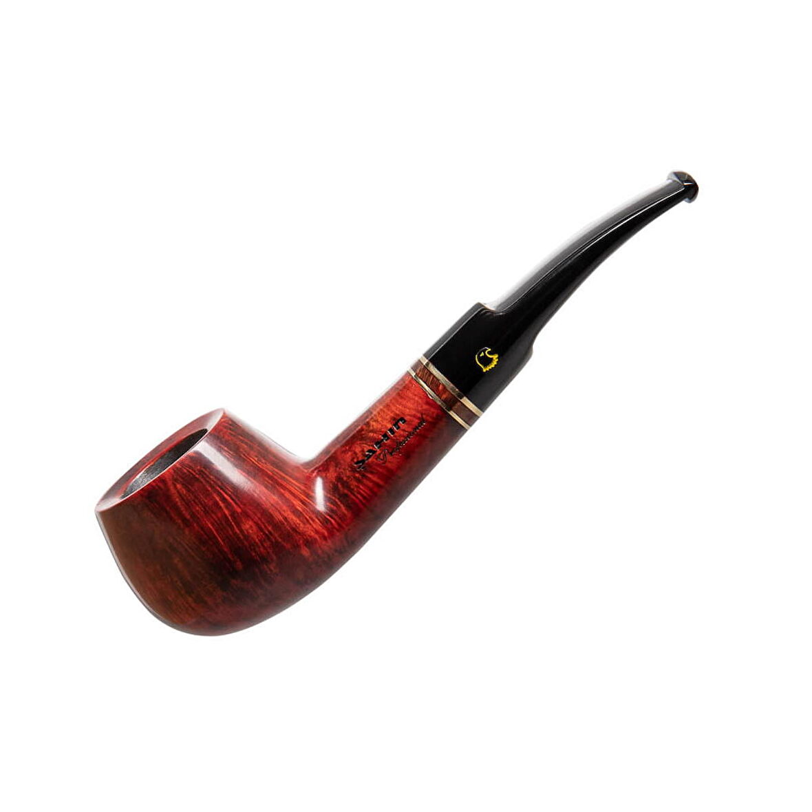 Şahin Professional 156 9mm. Filtreli Ebonit Saplı Pipo (241060)