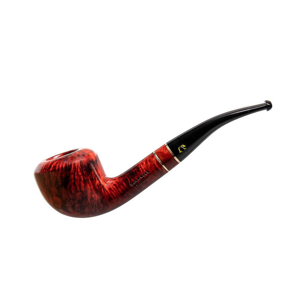 Şahin Professional 196 9mm. Filtreli Ebonit Saplı Pipo (241080)