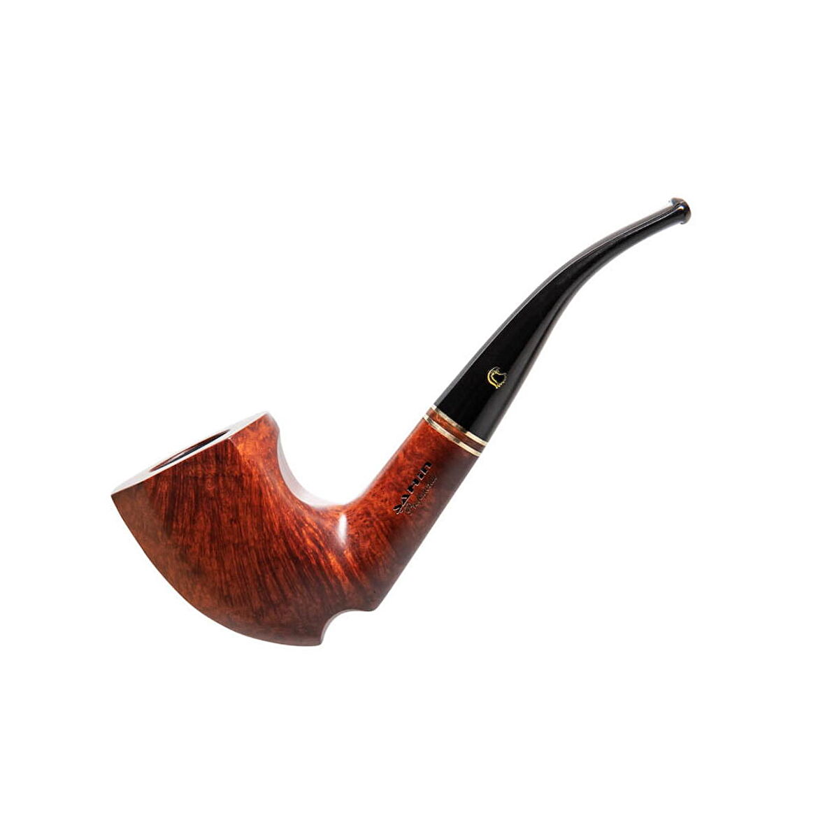 Şahin Professional 745 9mm. Filtreli Ebonit Saplı Pipo (241096)