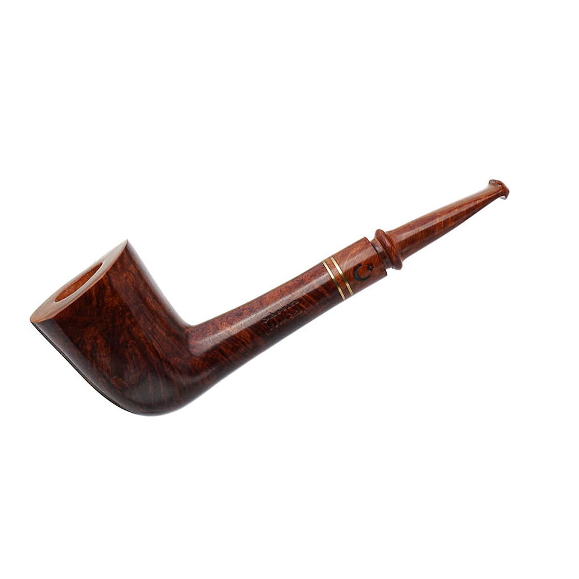 Şahin Rose Club Club 9mm. Filtreli Briar Saplı Pipo (246006)