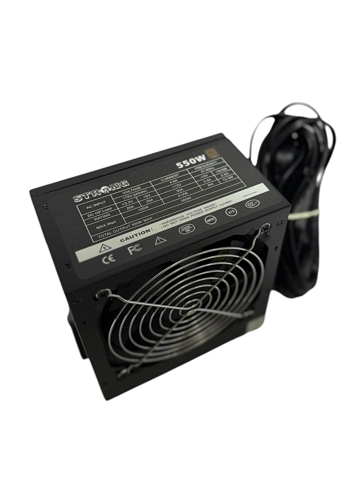 Strong 550W 80+ Bronze Apfc Power Supply Güç Kaynağı