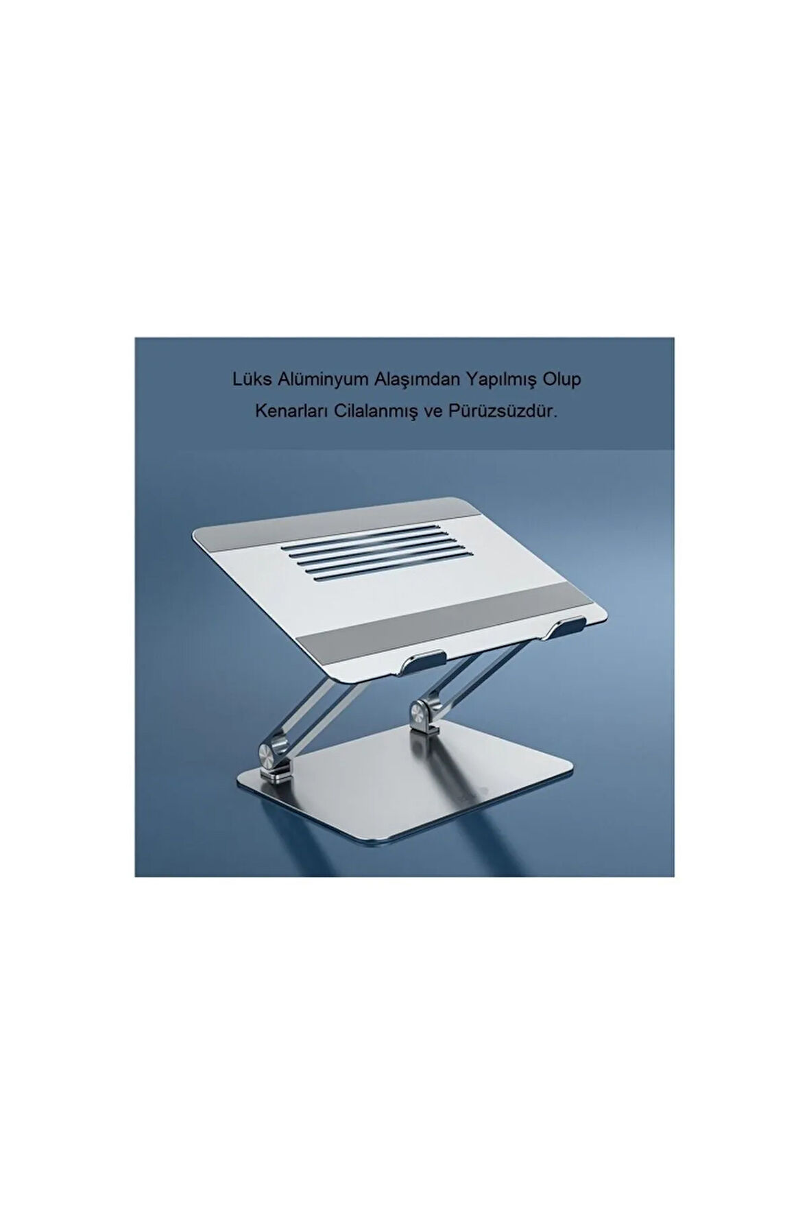 Full Alüminyum Ayarlanabilir MacBook Laptop Standı 10-17 inç