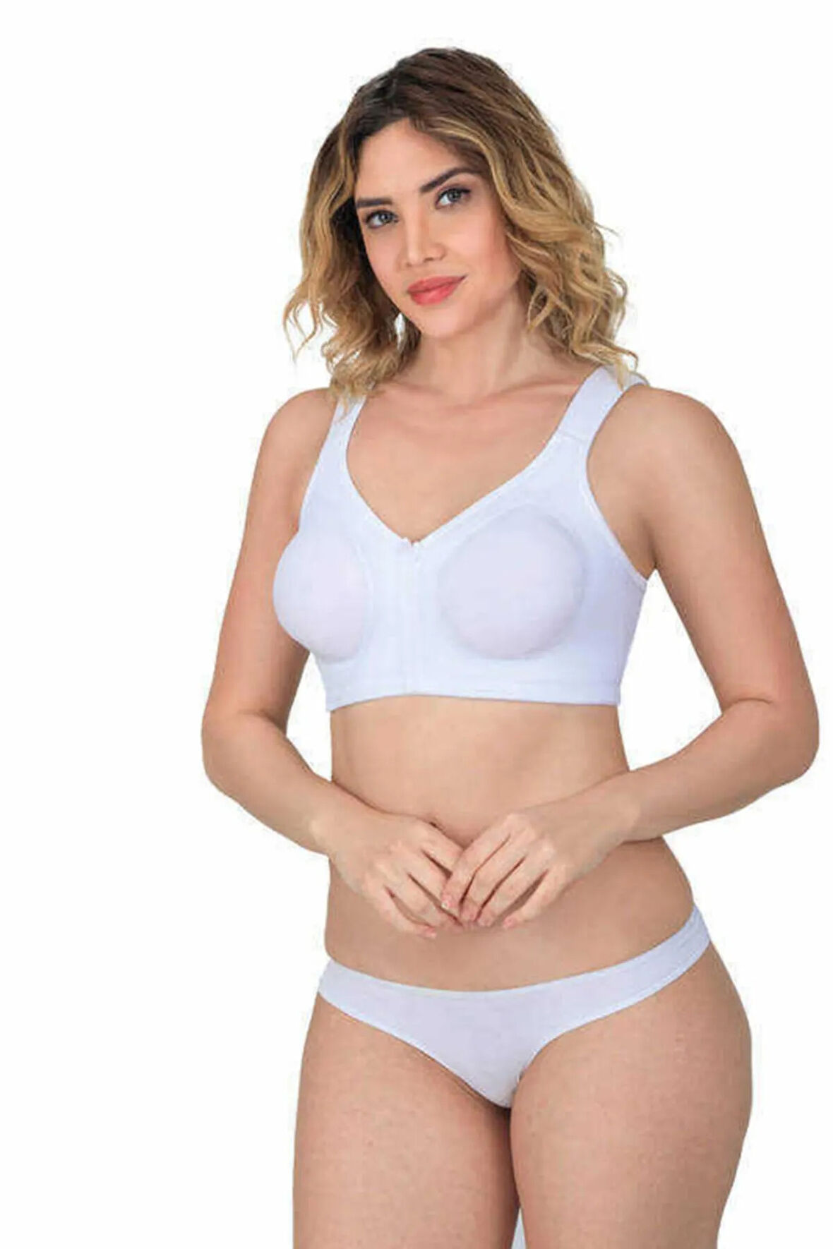 Kadın Beyaz Toparlayıcı Korse Sütyen 179