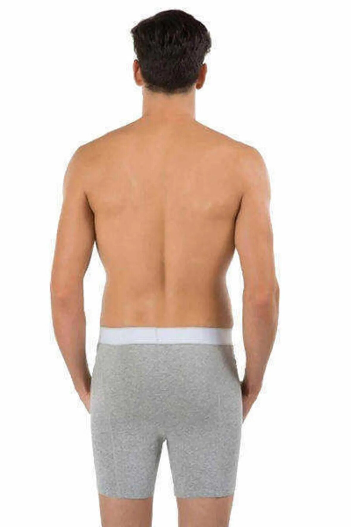 Erkek Gri Long Şort BX0850601