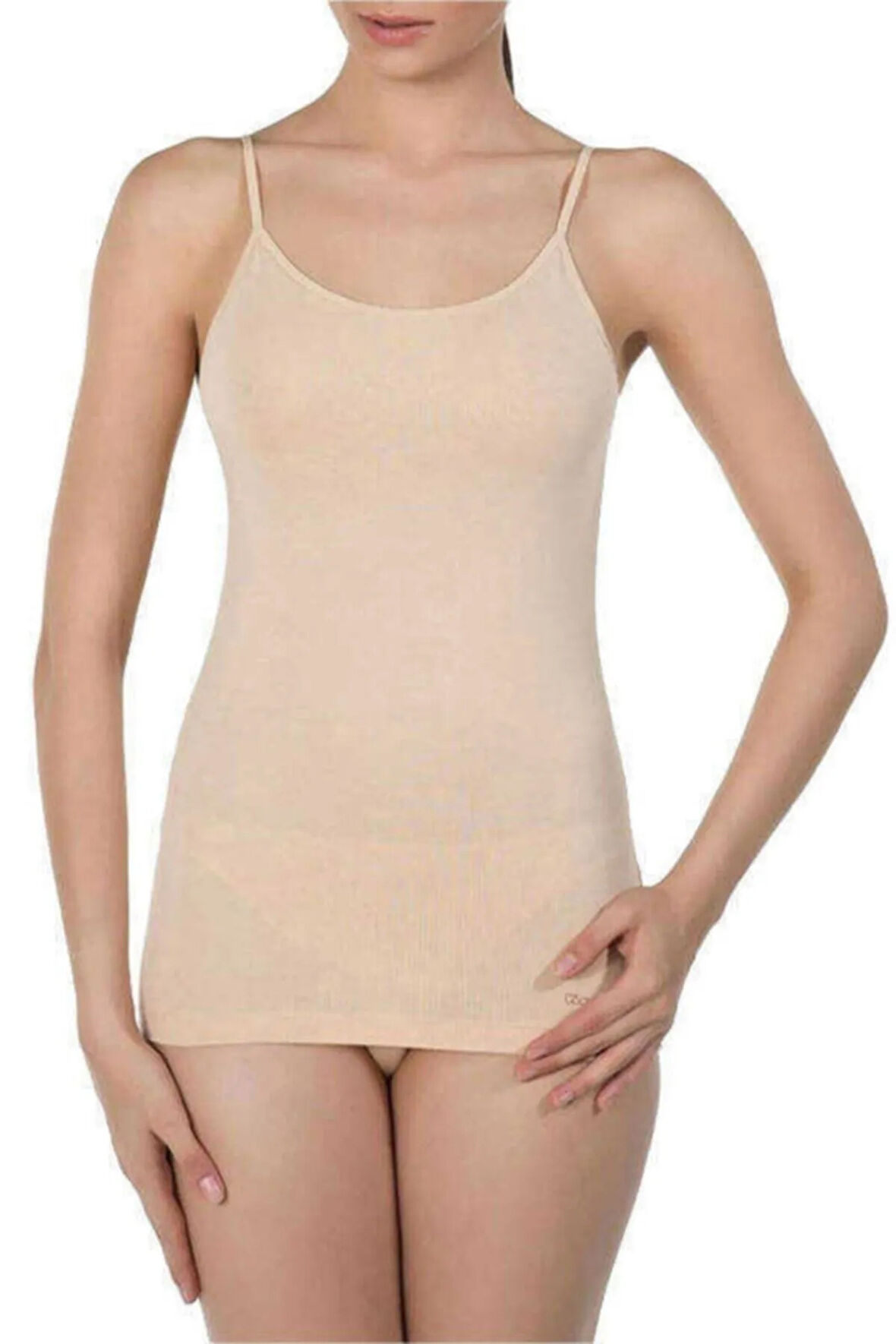Kadın Ten Basic Top Pamuklu Atlet Ba0636201