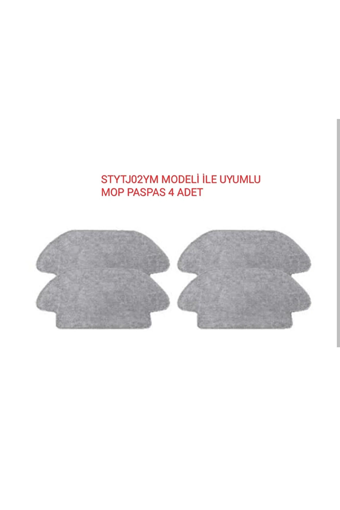 Xiaomi MOP PRO STYTJ02YM uyumlu 4 adet mop paspas