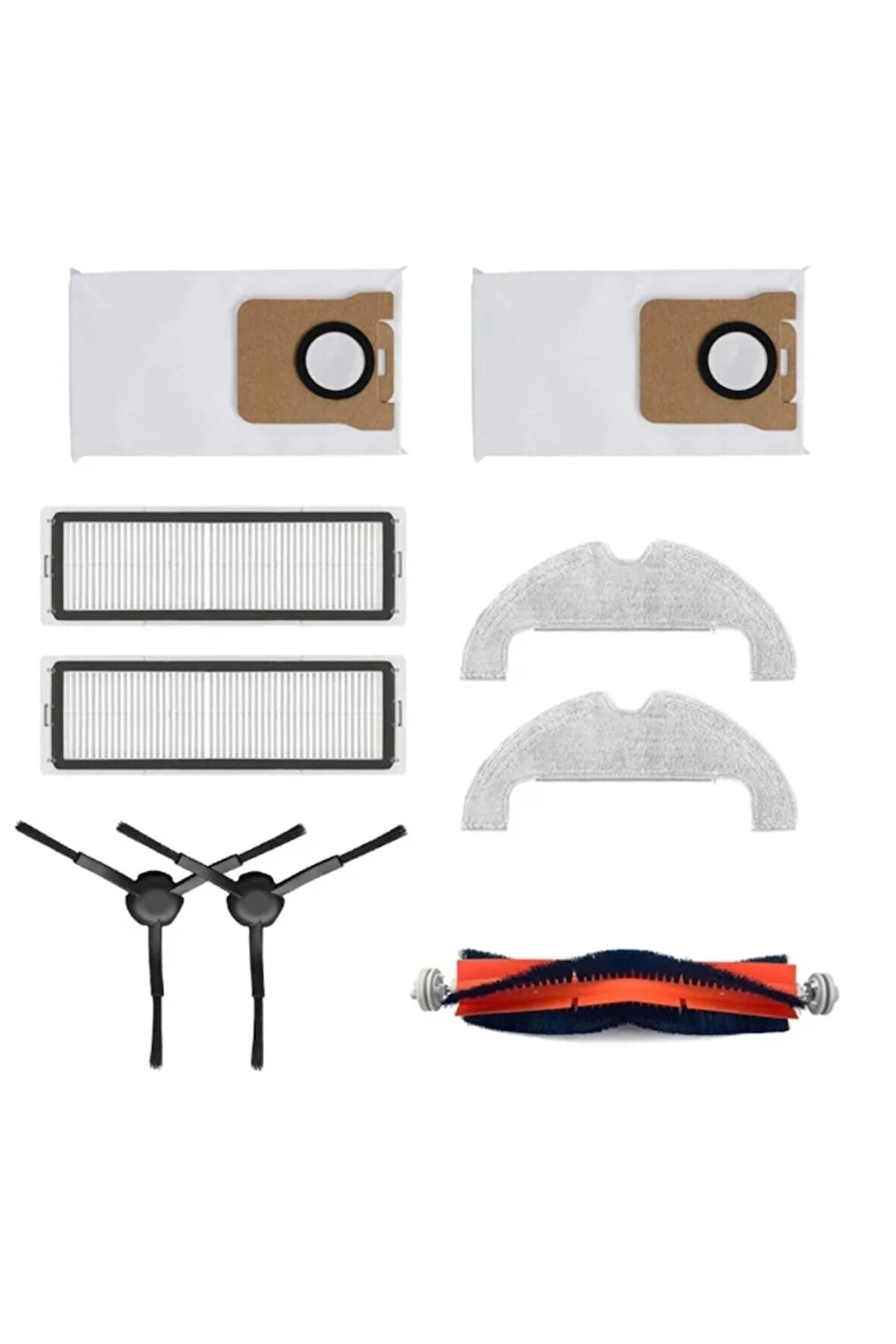 STYTJ05ZHMHW Mop 2 Pro Ultra yedek fırça paspas filtre toz torbası seti