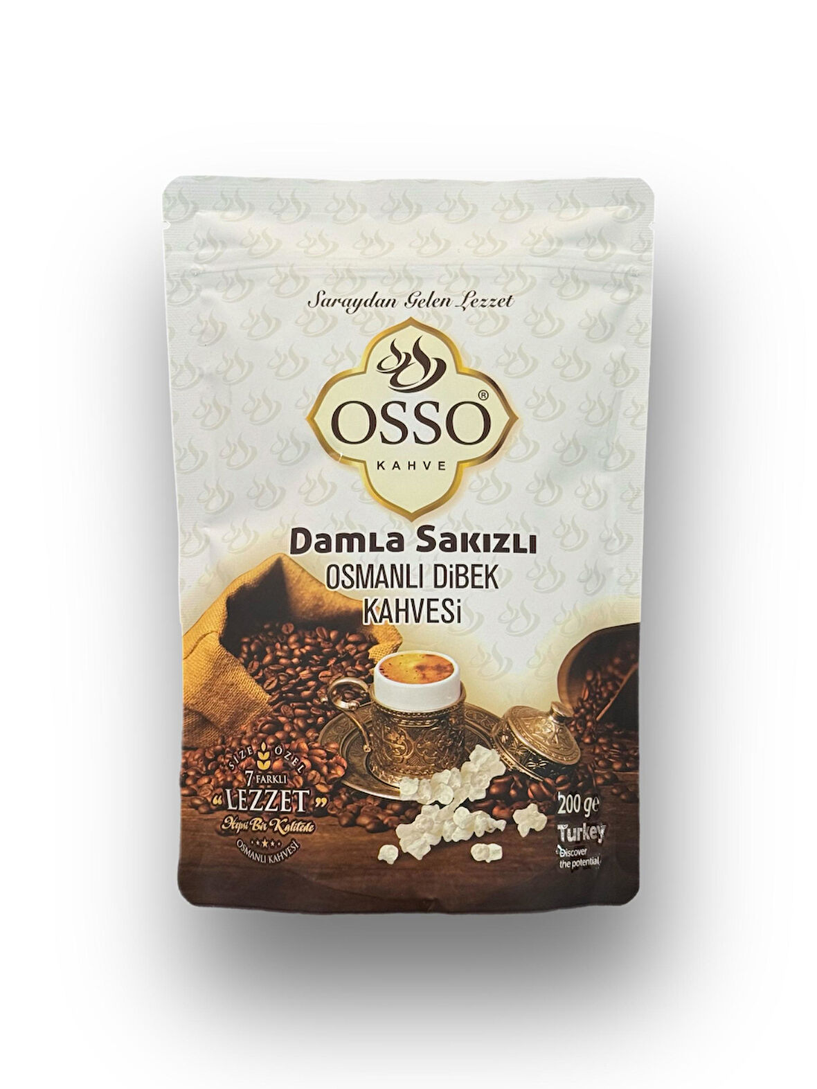 Osso Damla Sakızlı Osmanlı Dibek Kahvesi 200 gr