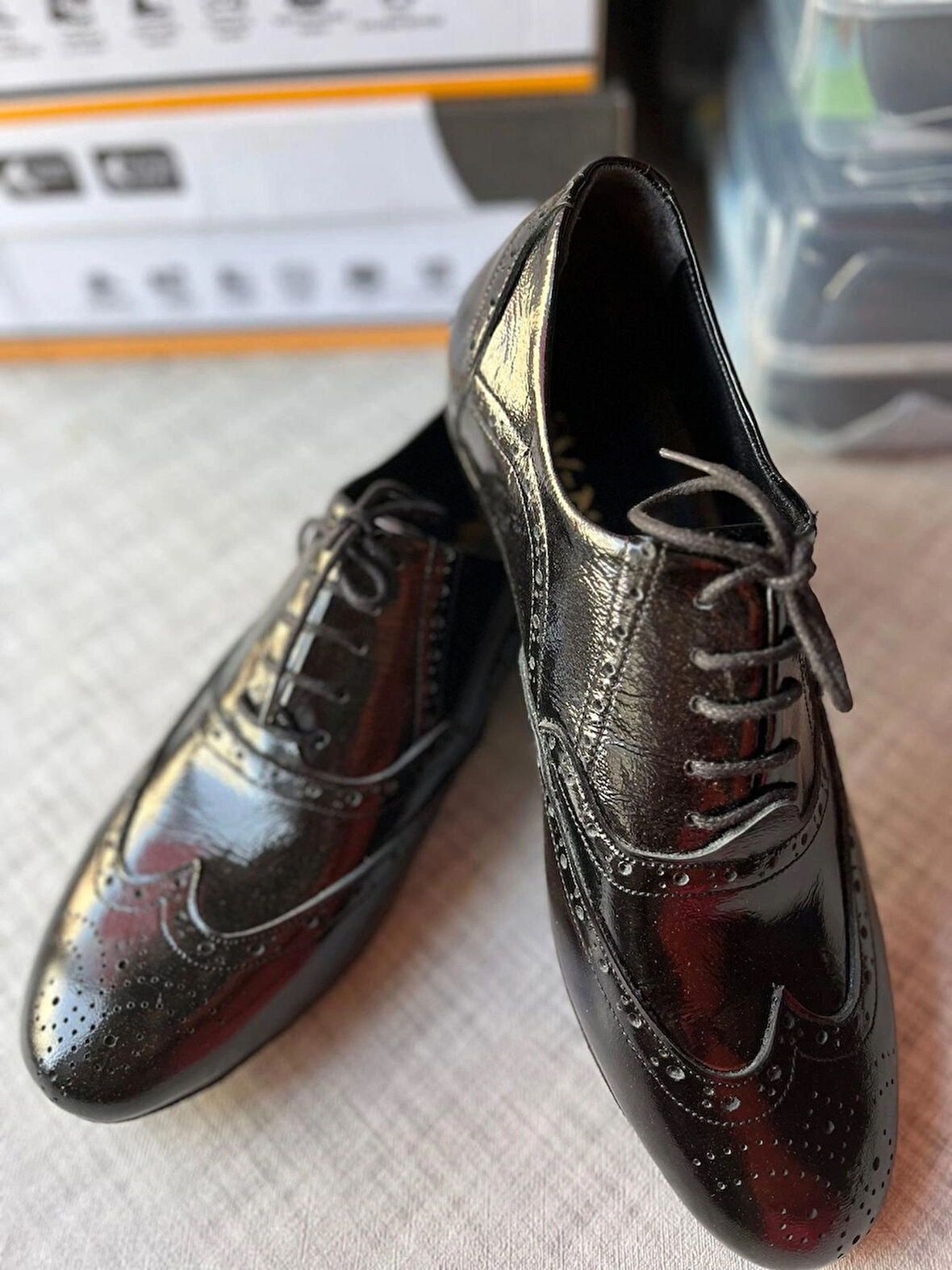 TANGO, SALSA, BACATA, SWİNG, LİNDA HOOP ÇİFT YÜZLÜ ERKEK DANS AYAKKABISI