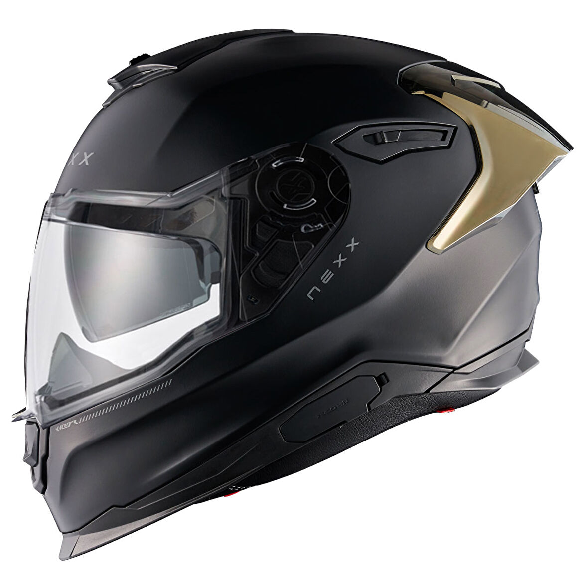 Y.100R SUBSONIC MAT SİYAH-SARI KASK