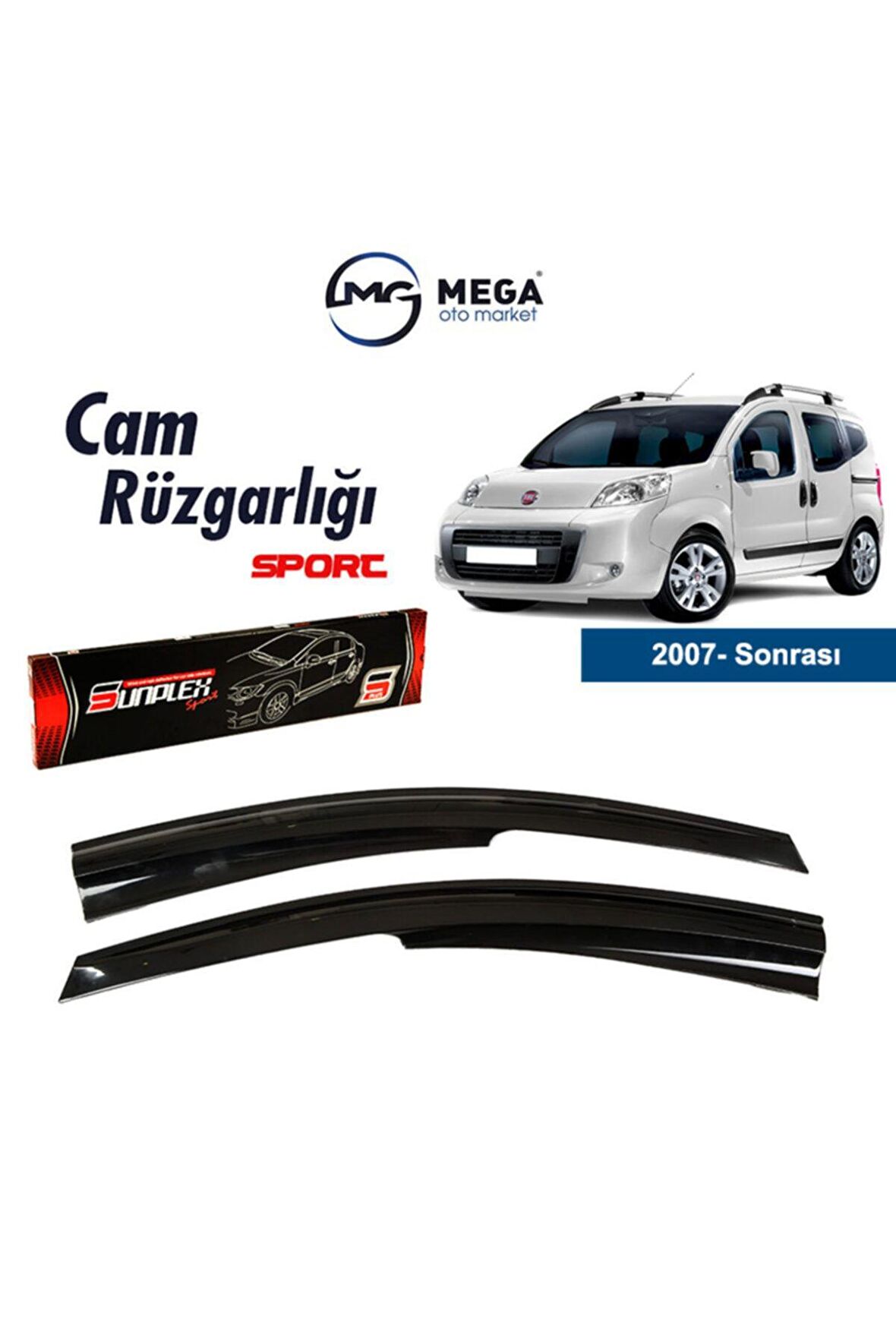 Fiat Fiorino 2007- Sonrası Mugen Cam Rüzgarlık