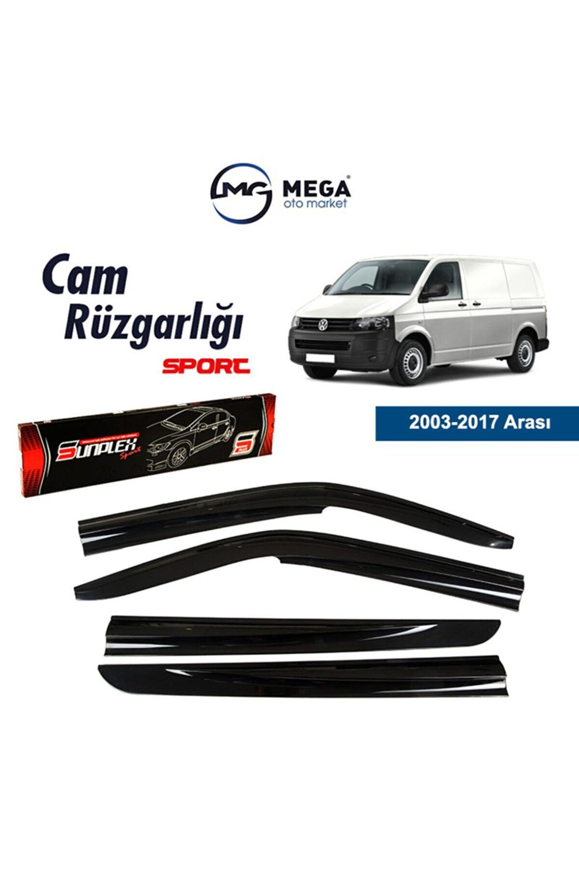 Vw T5-t6 Mugen Cam Rüzgarlık