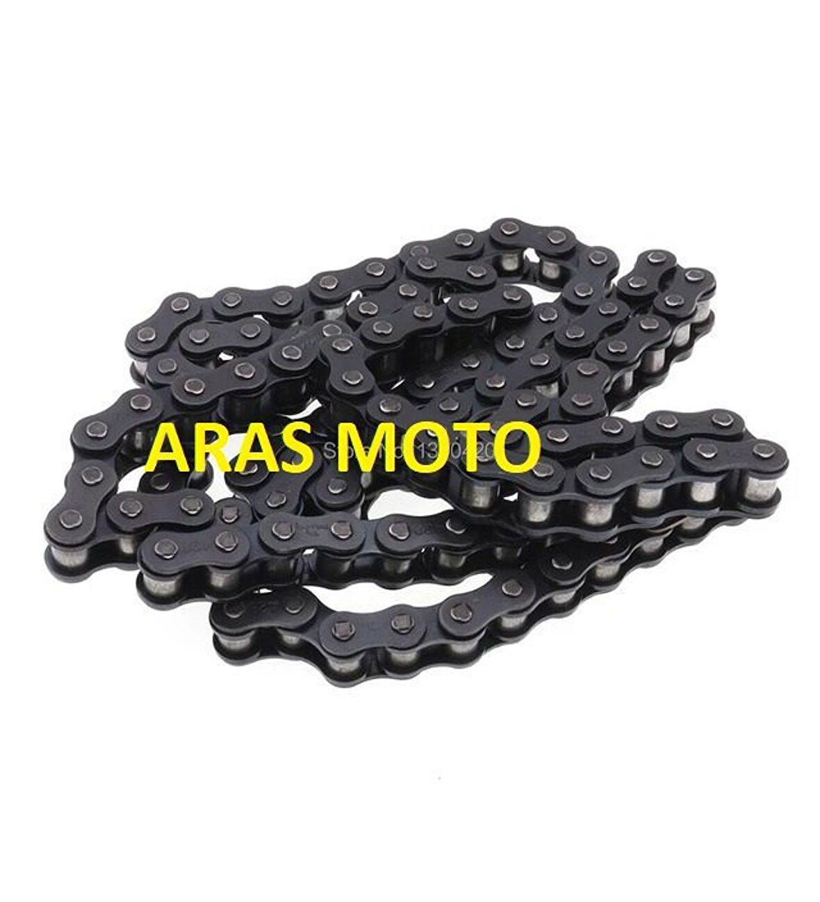 Bajaj Pulsar Ns 150-Ns 160-As150 Teker Zinciri 136 Bakla 4*28 Oringsiz Düz A Kalite Tayvan_Supermoto