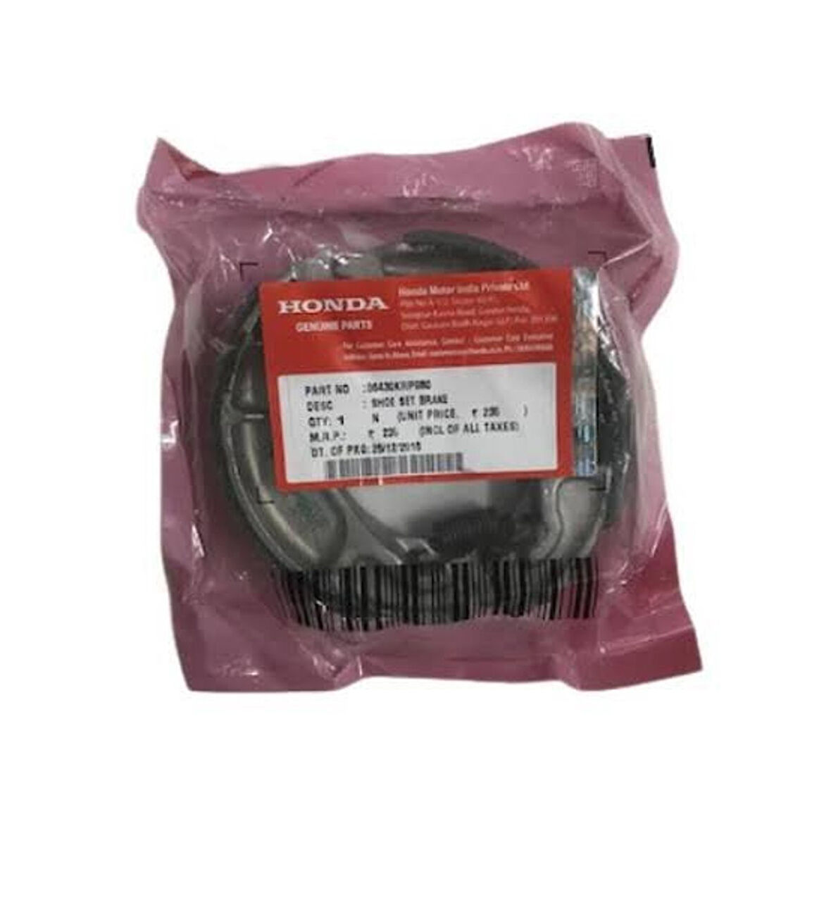 Cbf 150 Arka Fren Balatası_Supermoto