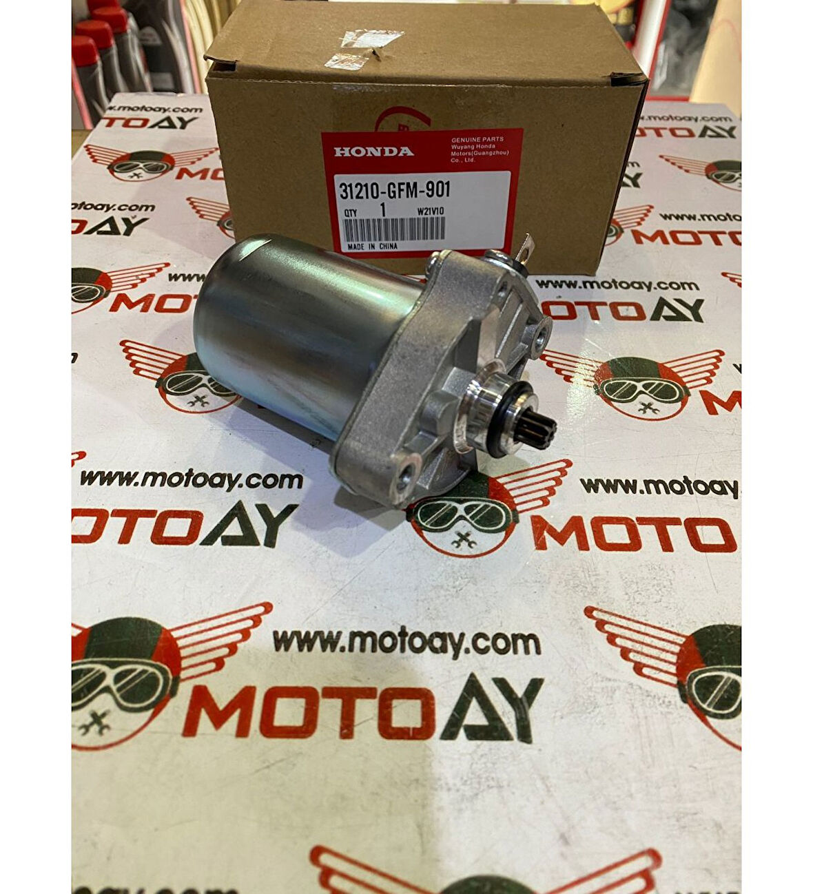 Honda Spacy 110 Marş Motoru_Supermoto