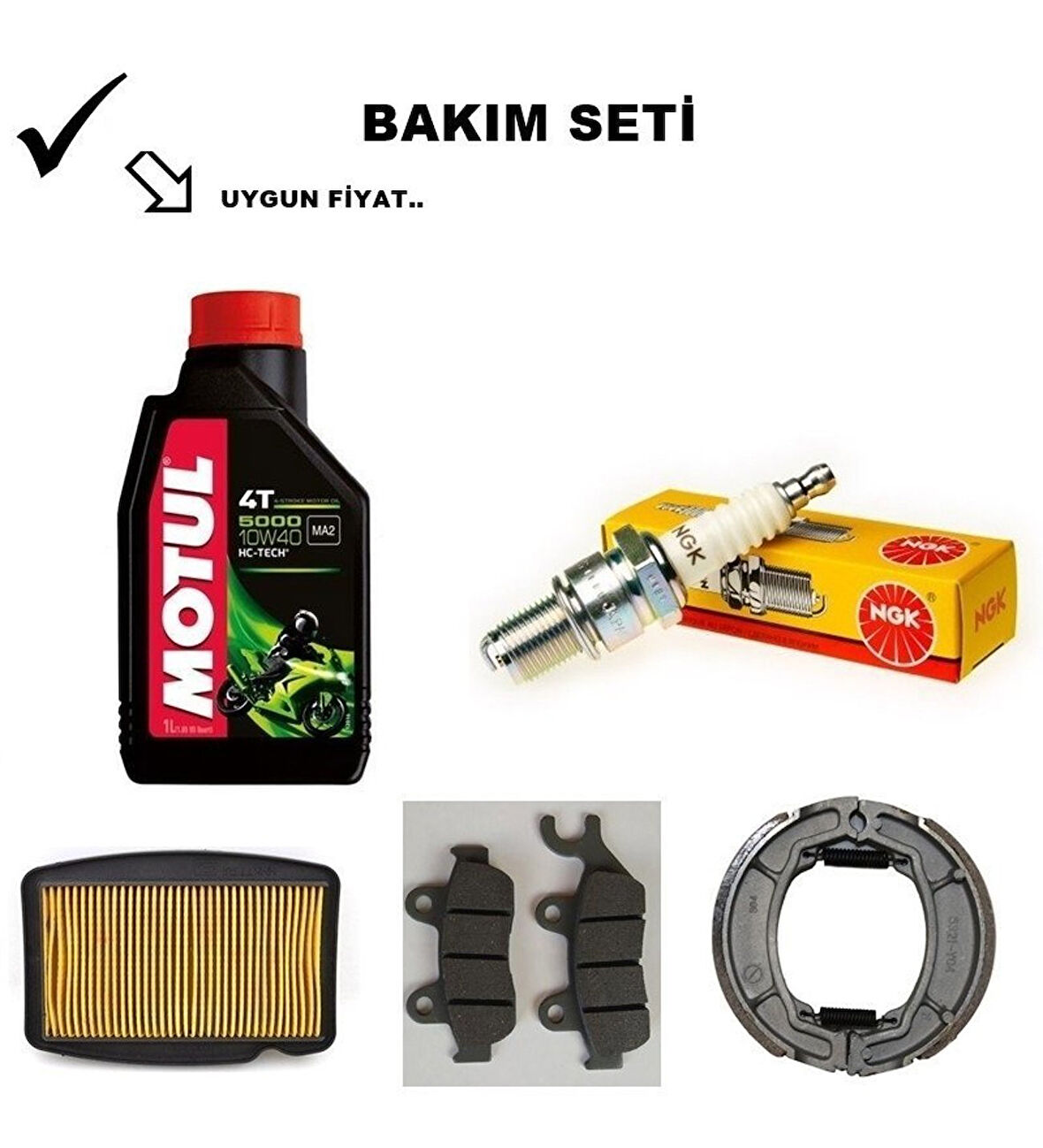 Honda Cb 125 F Bakım Seti_Supermoto