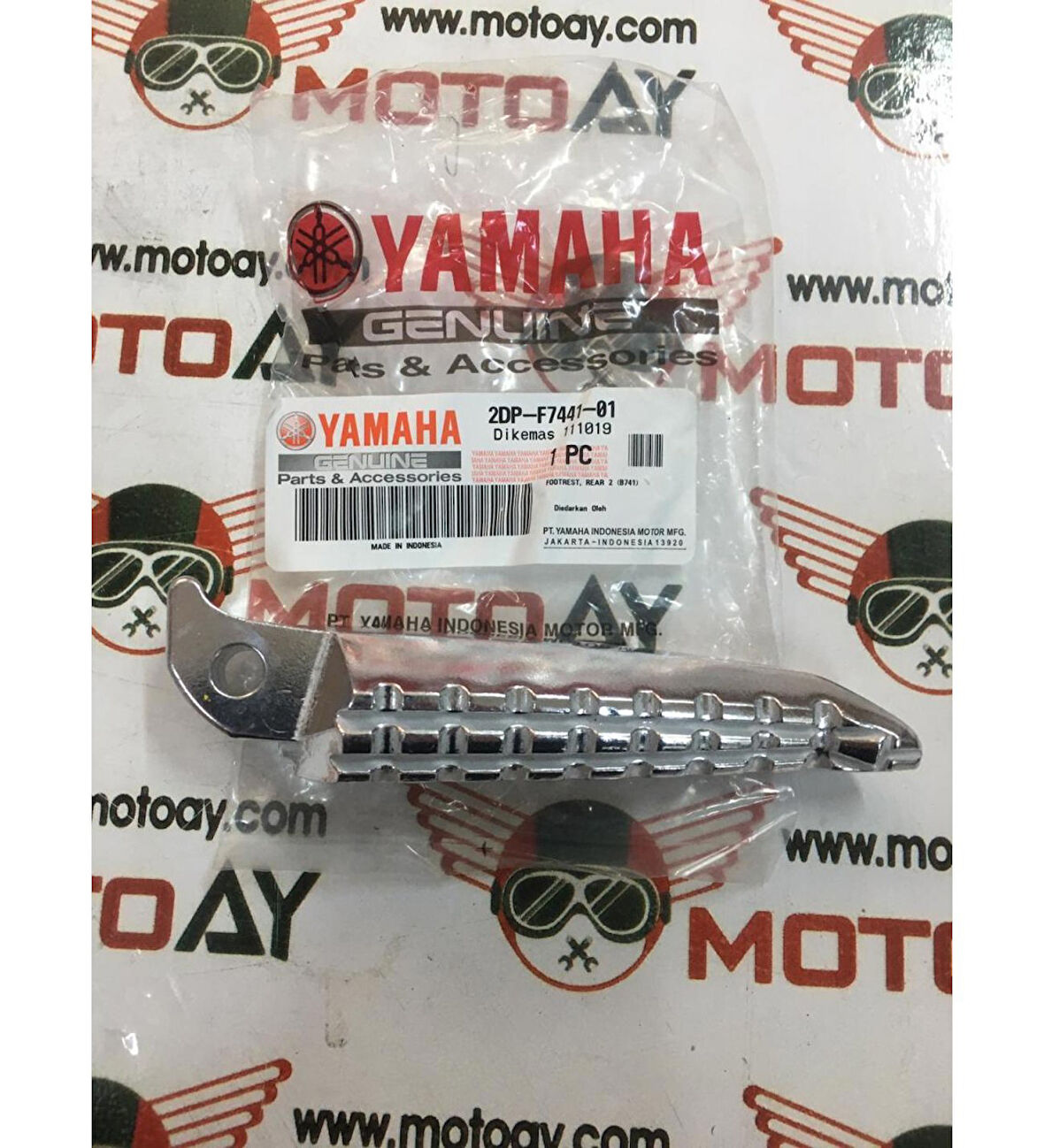 Yamaha Nmax 125-155 Sağ Arka Basamak_Supermoto