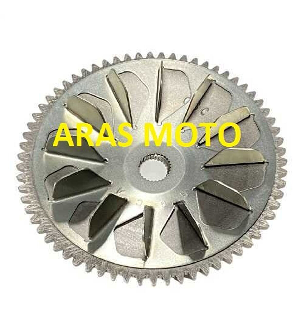 Honda Spacy 110 Marş (Varyatör) Dişlisi Ve Soğutma Sacı _Supermoto