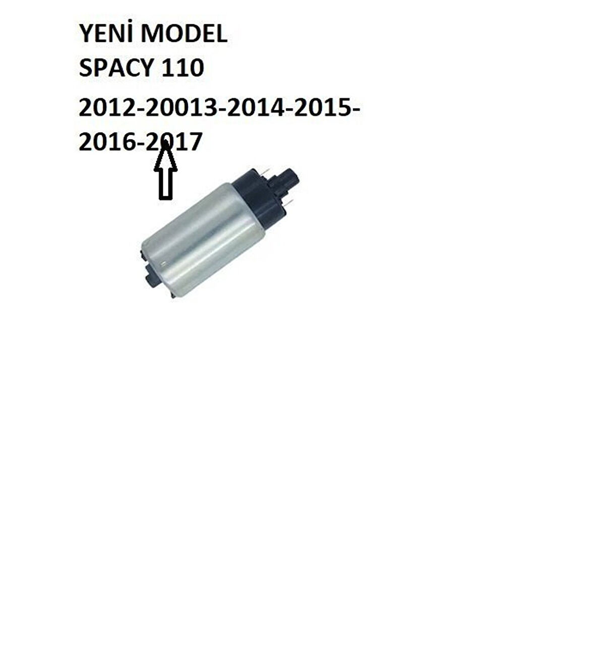 Honda Spacy 110 Benzin Pompası 2012-2017 Yeni Model Uyumlu_Supermoto