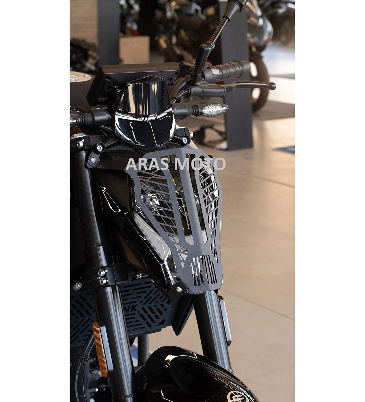 Cf Moto Nk 250 Far Koruma Demiri 2017 - 2023 Cnc Kesim,Statik Boyalı _Supermoto