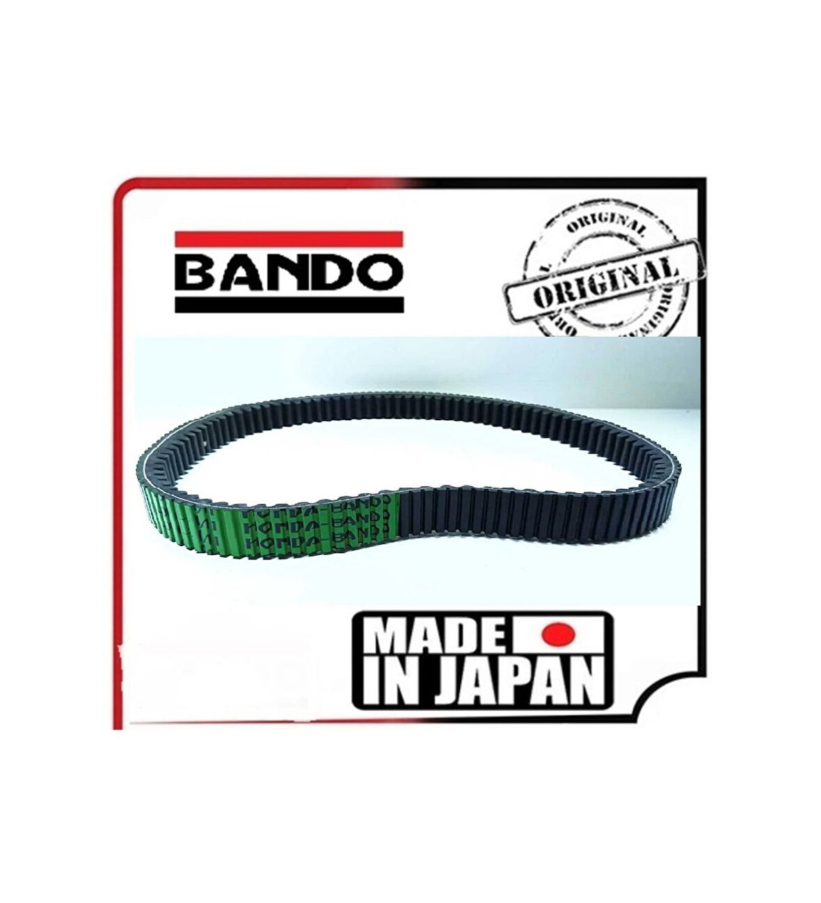 Honda Dio 110 Bando Kayış S19-081 - Orjinal Japon (Tırtıklı Model) _Supermoto