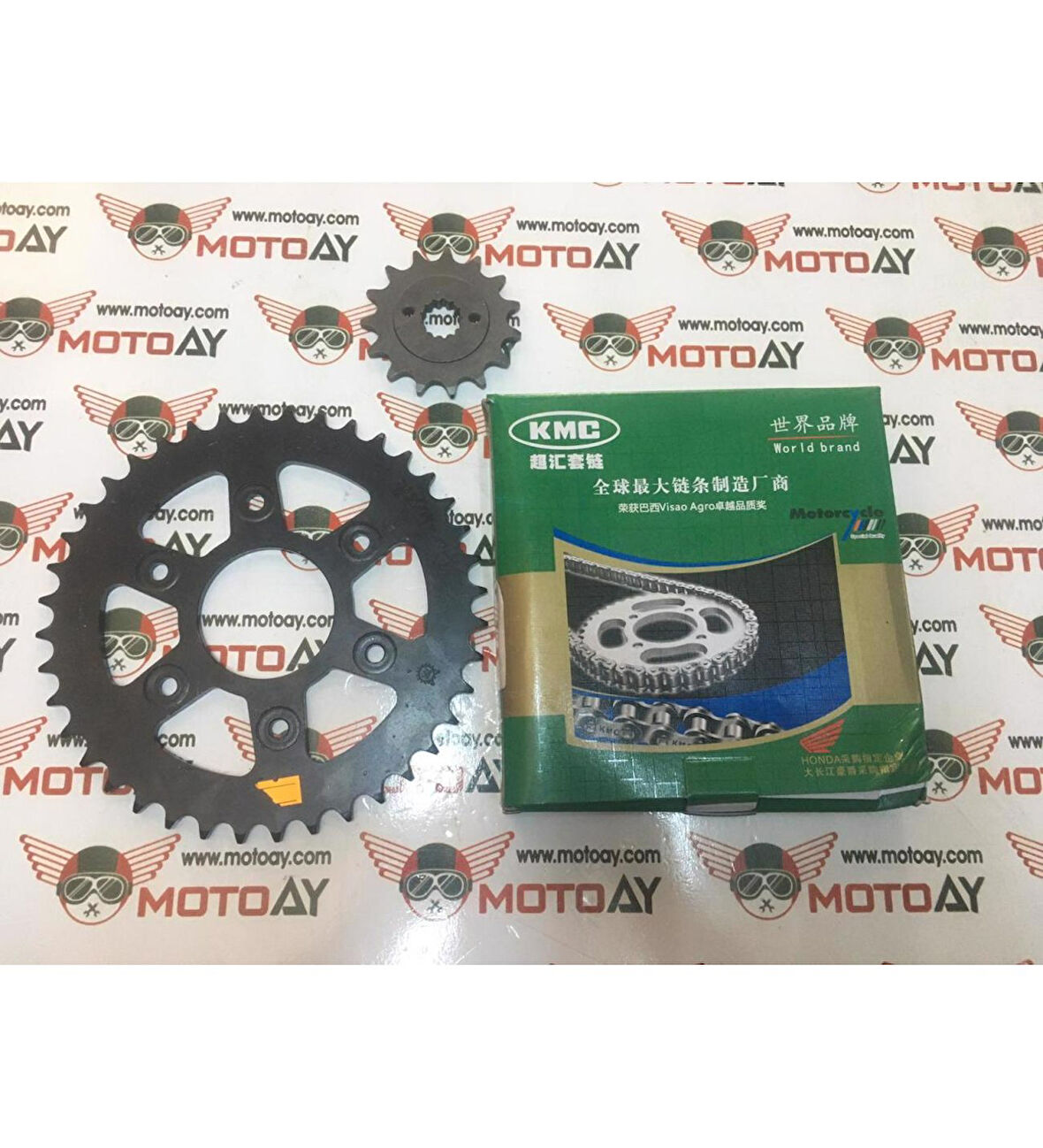 Ktm Duke 390 Zincir Dişli Seti Oringli Kmc_Supermoto