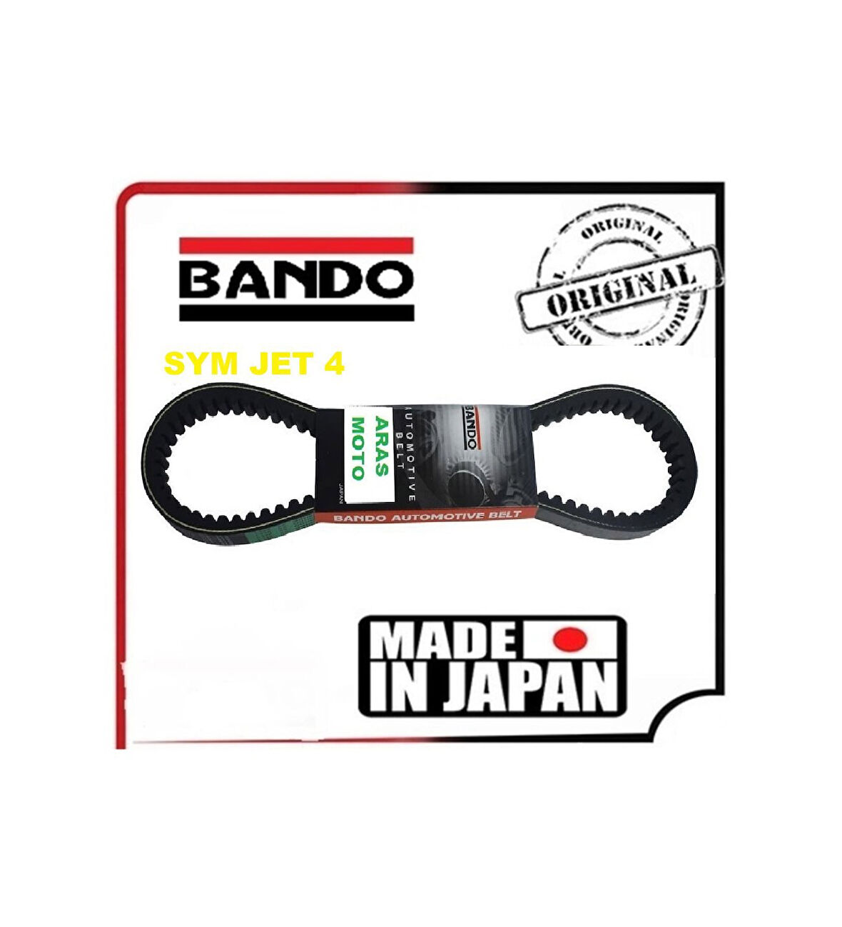 Sym Jet 4 125 Cc Kayış Japon Bando Green 818X19.5X28(S19/053 )_Supermoto