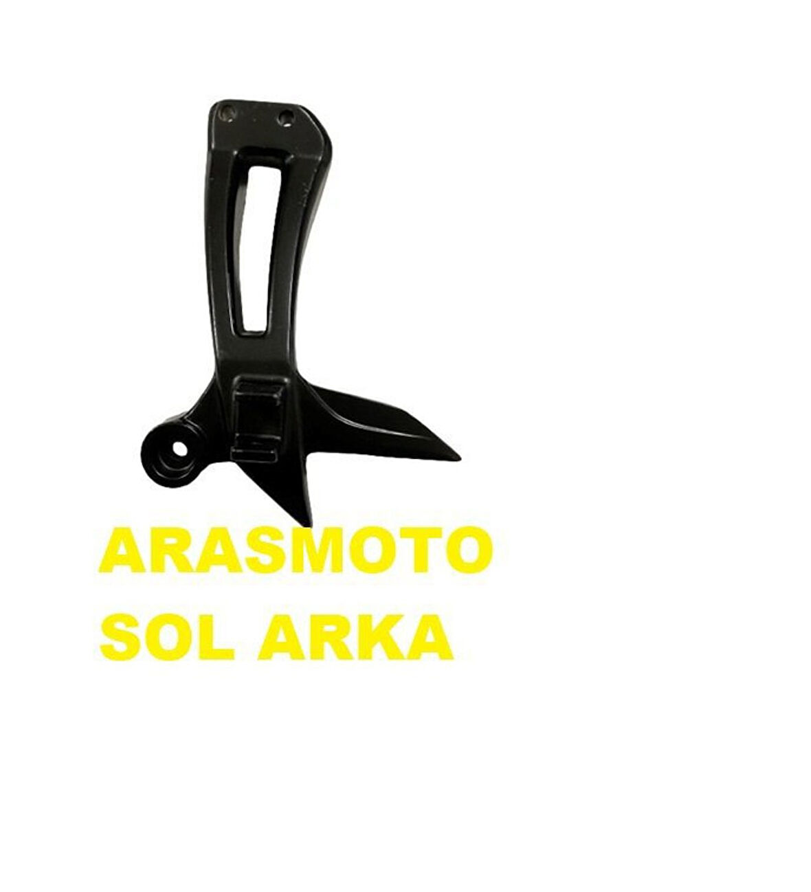 Tvs Rtr Apache 150-180 Sol Yolcu Ayaklığı Braketi (Sol Arka Braket) Yeni 2013-2016_Supermoto