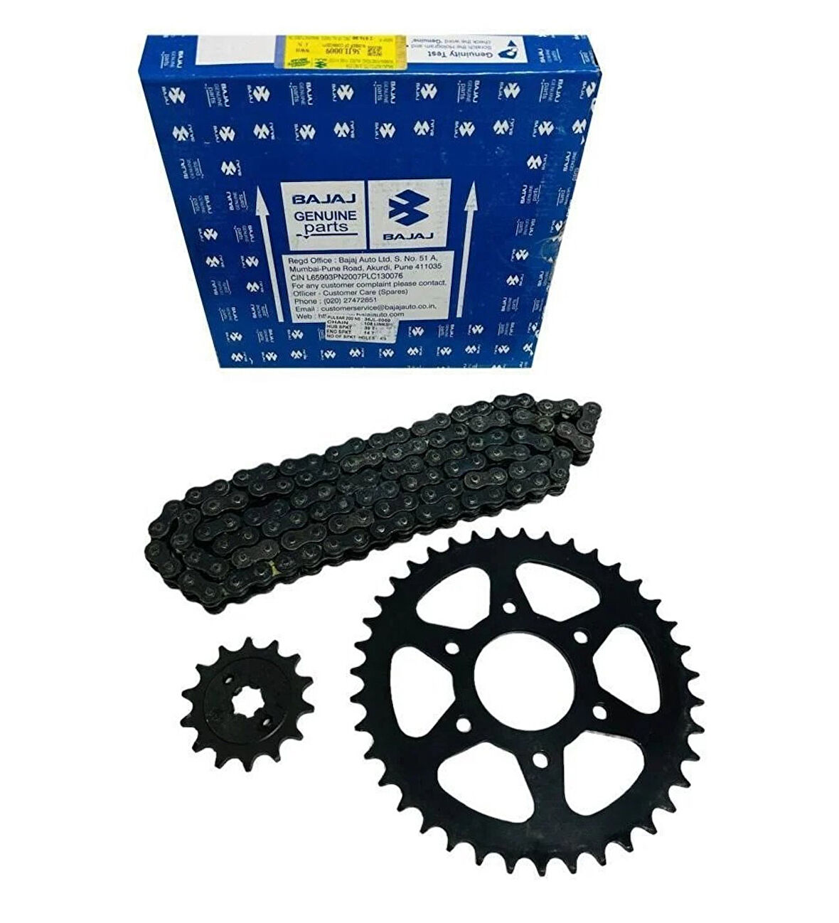 Bajaj Pulsar Ns 200 ,Rs 200 Orjiinal Zincir Dişli Seti Oringli Tüm Yıllara Uyumlu _Supermoto