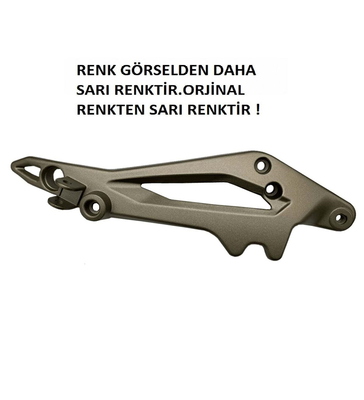 Mondial Drift L ,Kd 125F ,Kiden Sağ Basamak Braketi Basamaksız (Orjinalden Açık Renktir )_Supermoto