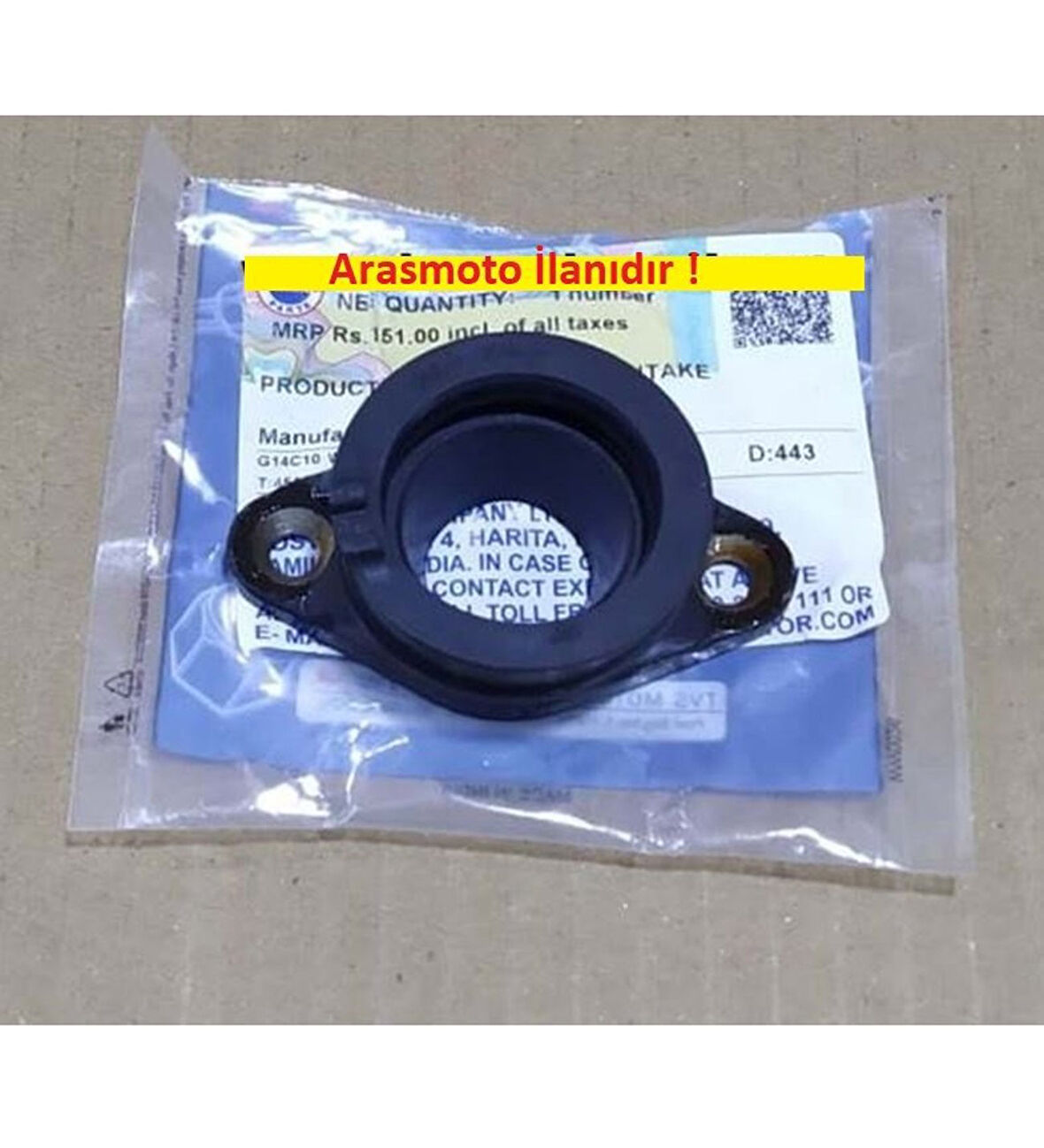 Tvs Apache Rtr 150 -180 Manifolt Orjinal Emme Manifoldu _Supermoto