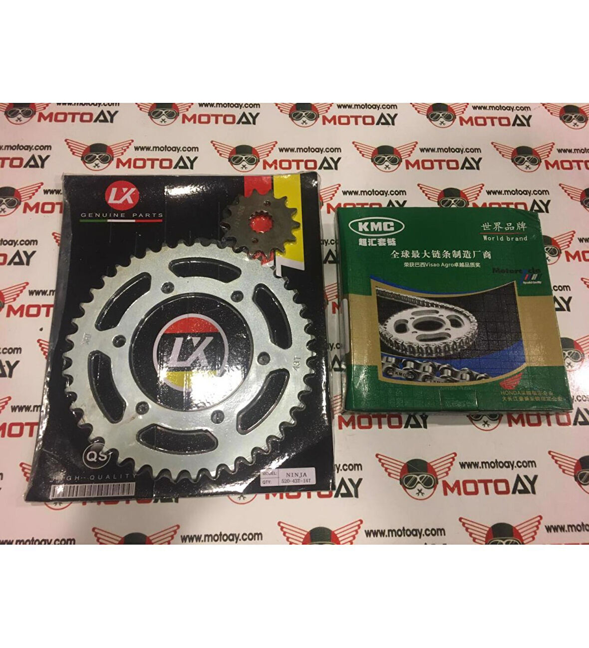 Kawasaki Ninja 300 Zincir Dişli Seti Kmc Oringli_Supermoto