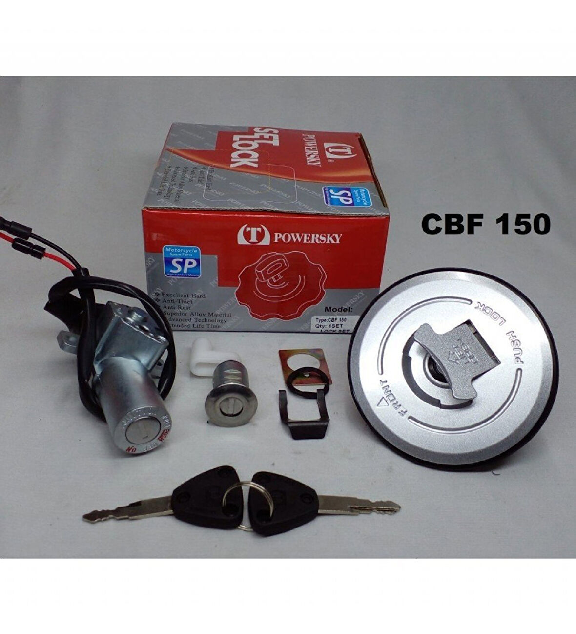 Honda Cbf 150 Kontak Seti Depo Kapak Dahil _Supermoto