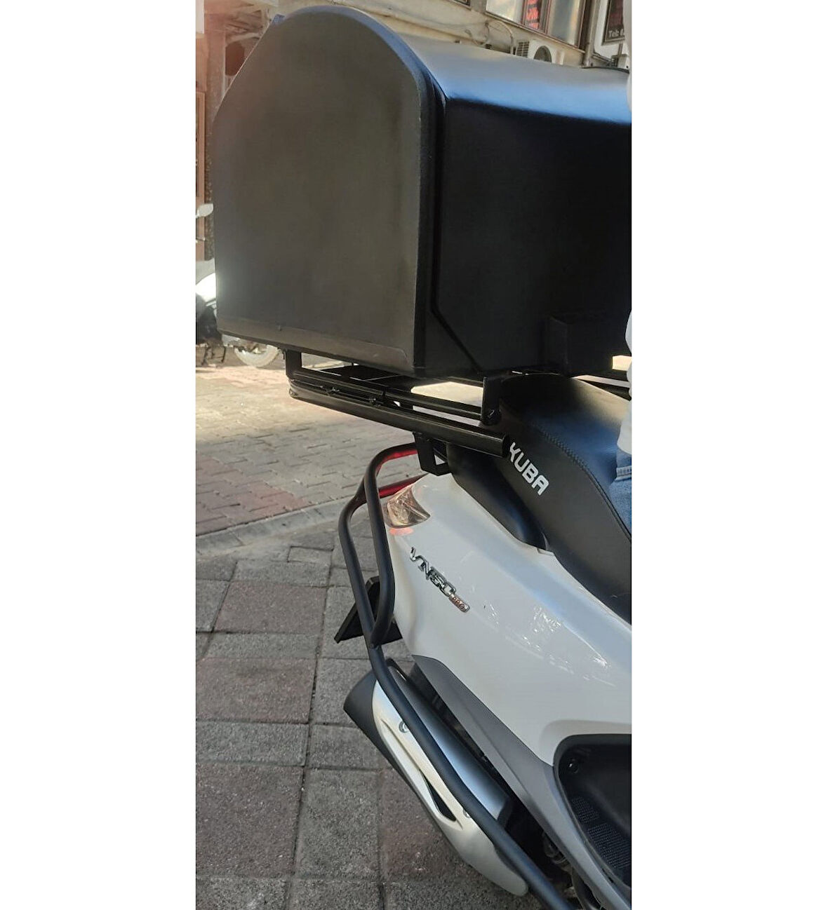 Kuba Valentino 50-125 Cc / Vn 50 Pizza Çanta Demiri Kızaklı Model _Supermoto