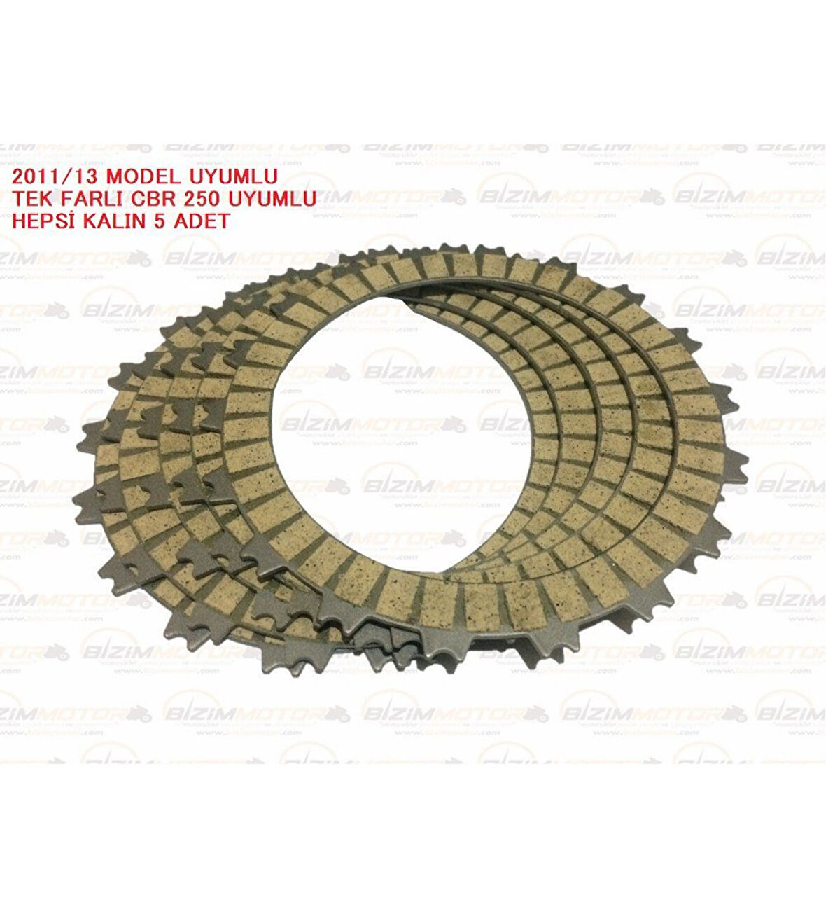 Honda Cbr 250 Debriyaj Balatası Oem Kalite 2011/2013 _Supermoto