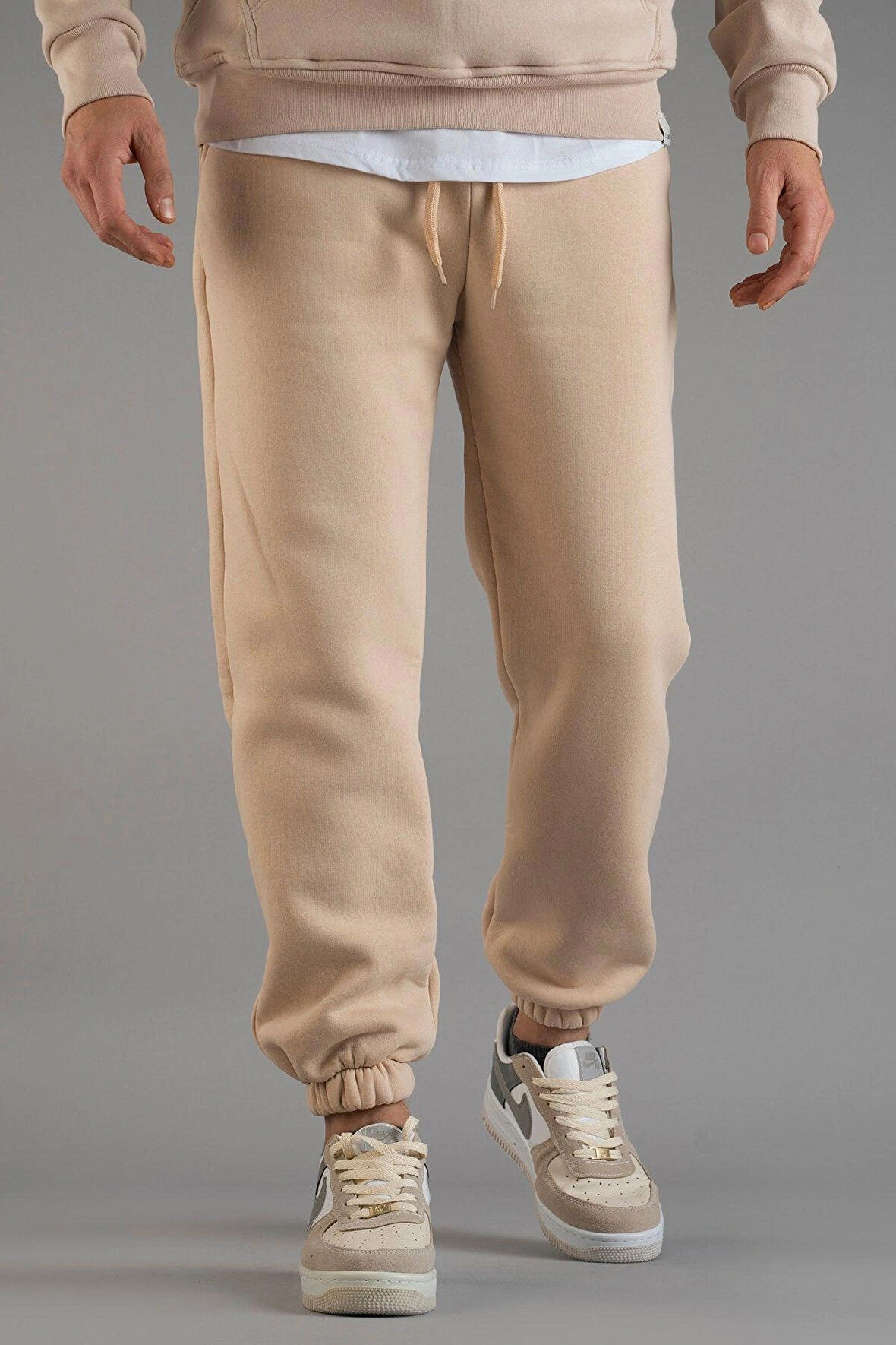 Unisex  Regular Fit Kışlık İçi Pamuklu Eşofman Altı