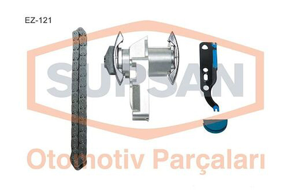 Supsan EZ-121 Eksantrik Zincir Kiti Passat A3 A4 A6 A8 Ibiza Toledo Leon Octavia Superb Bora Golf IV Polo 1.8 AGN 
