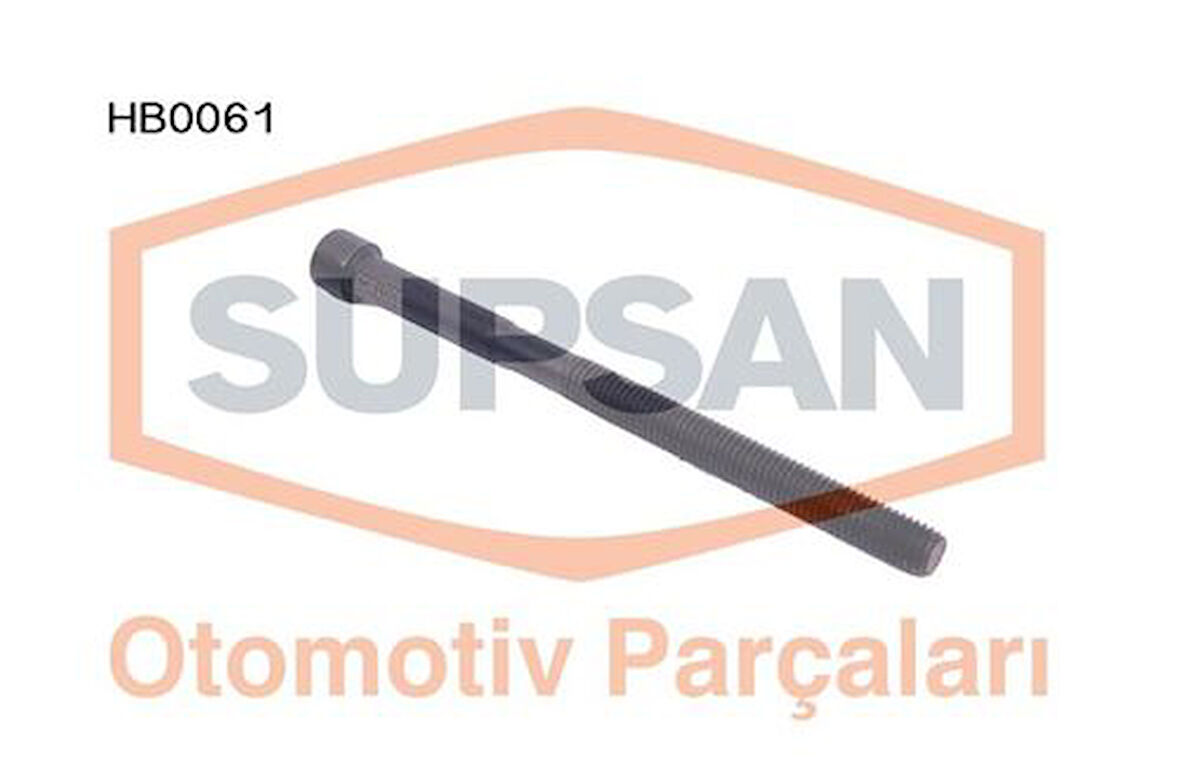 Supsan HB0061 Silindir Kapak Cıvatası Accent 10 i20 10 I30 07-11 Ceed 12 223212B700